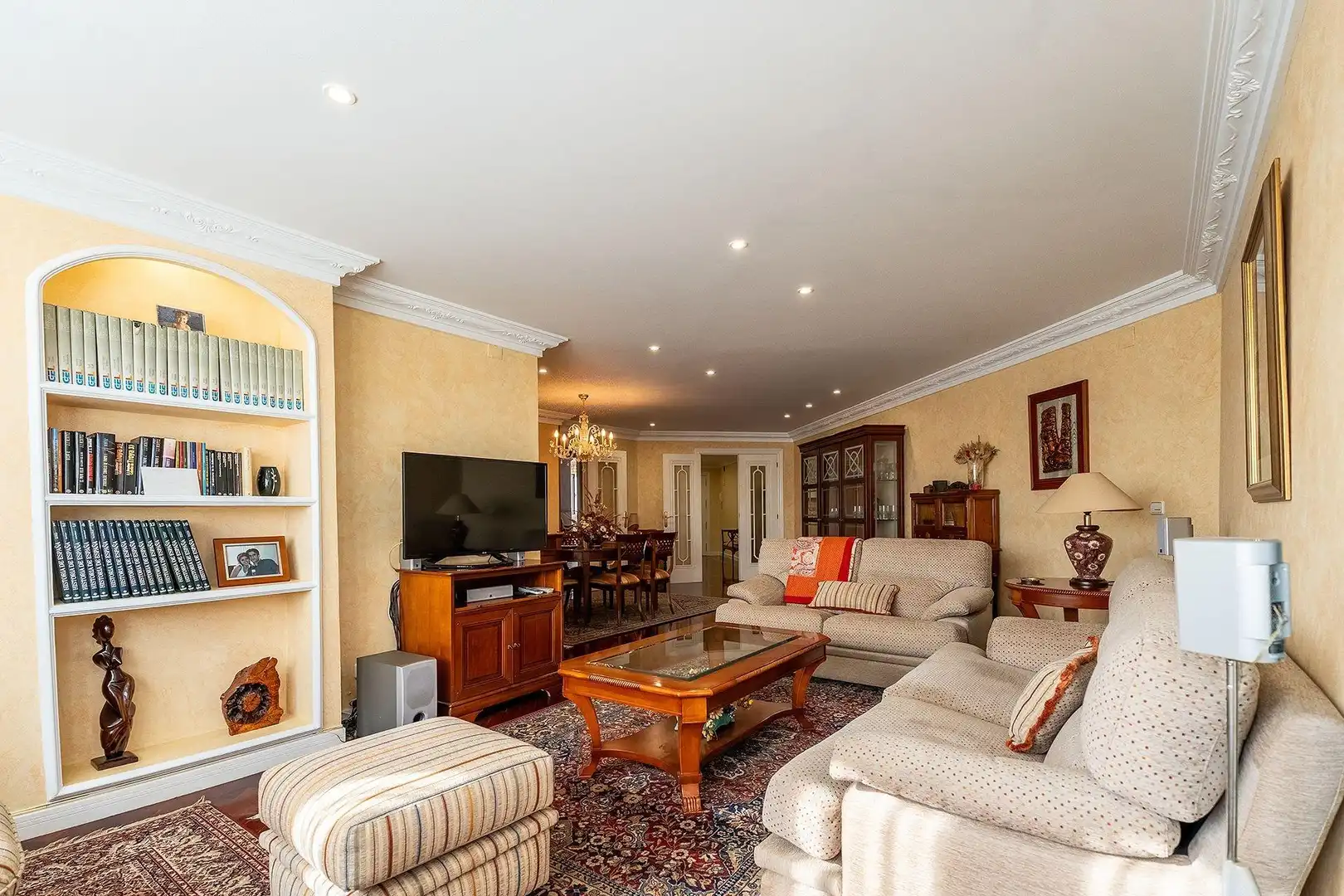 Sala de estar de Piso en venta en Alicante / Alacant con Jardín privado y Trastero