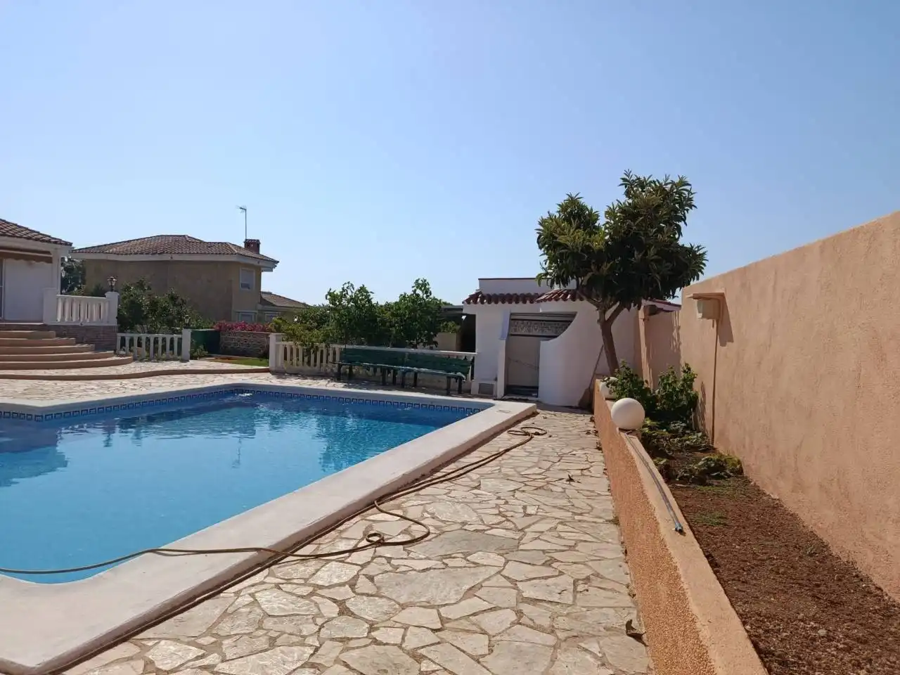Piscina de Casa o xalet en venda en Vinaròs amb Aire condicionat, Calefacció i Jardí privat