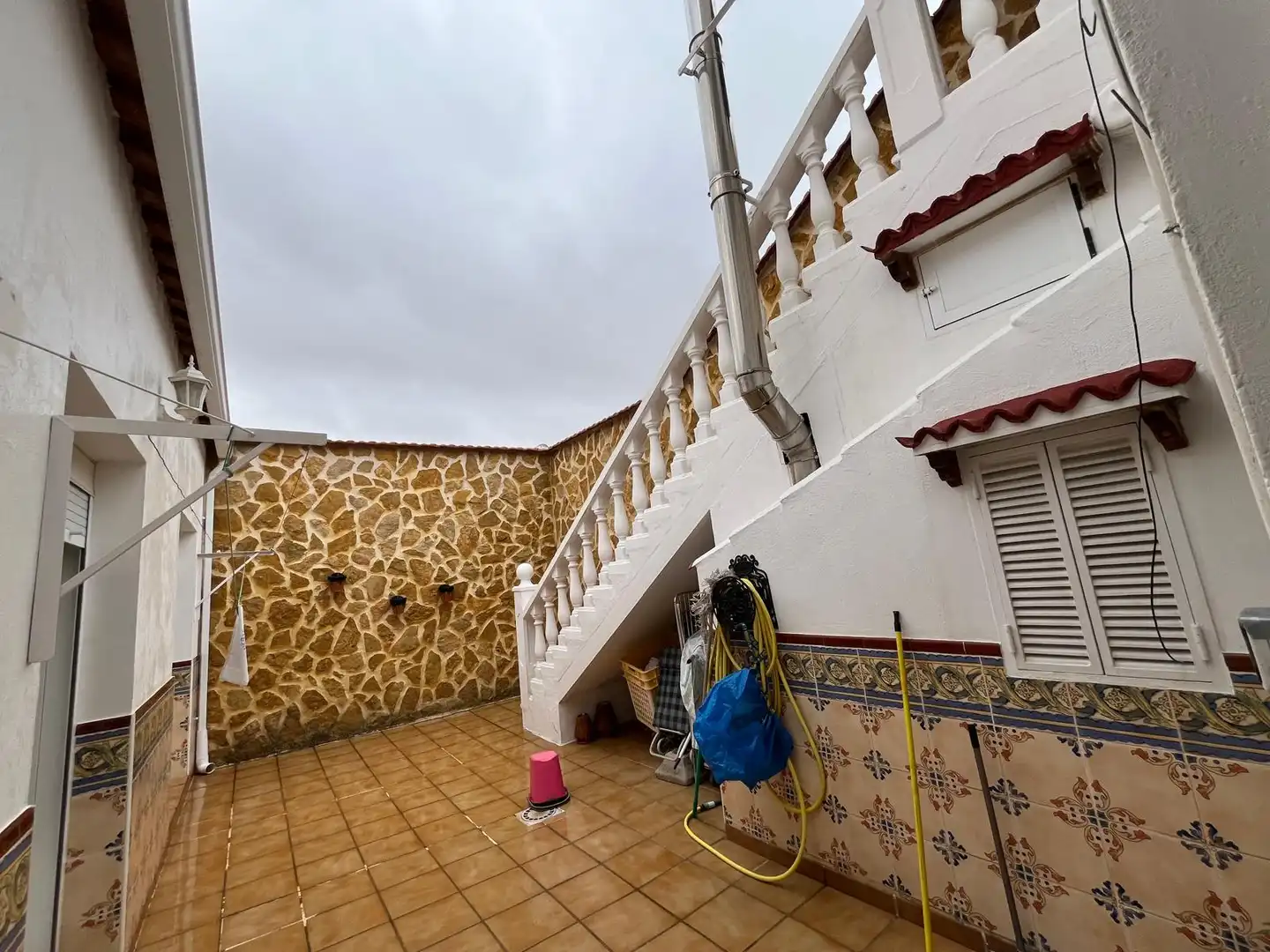 Terraza de Casa o chalet en venta en Arenas de San Juan  con Aire acondicionado, Calefacción y Terraza