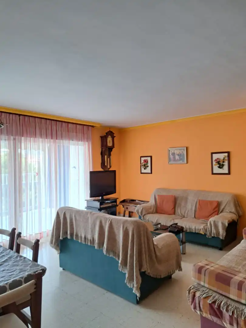 Living room of Apartments for sale in Benidorm  with Air Conditioner, Terrace and Furnished