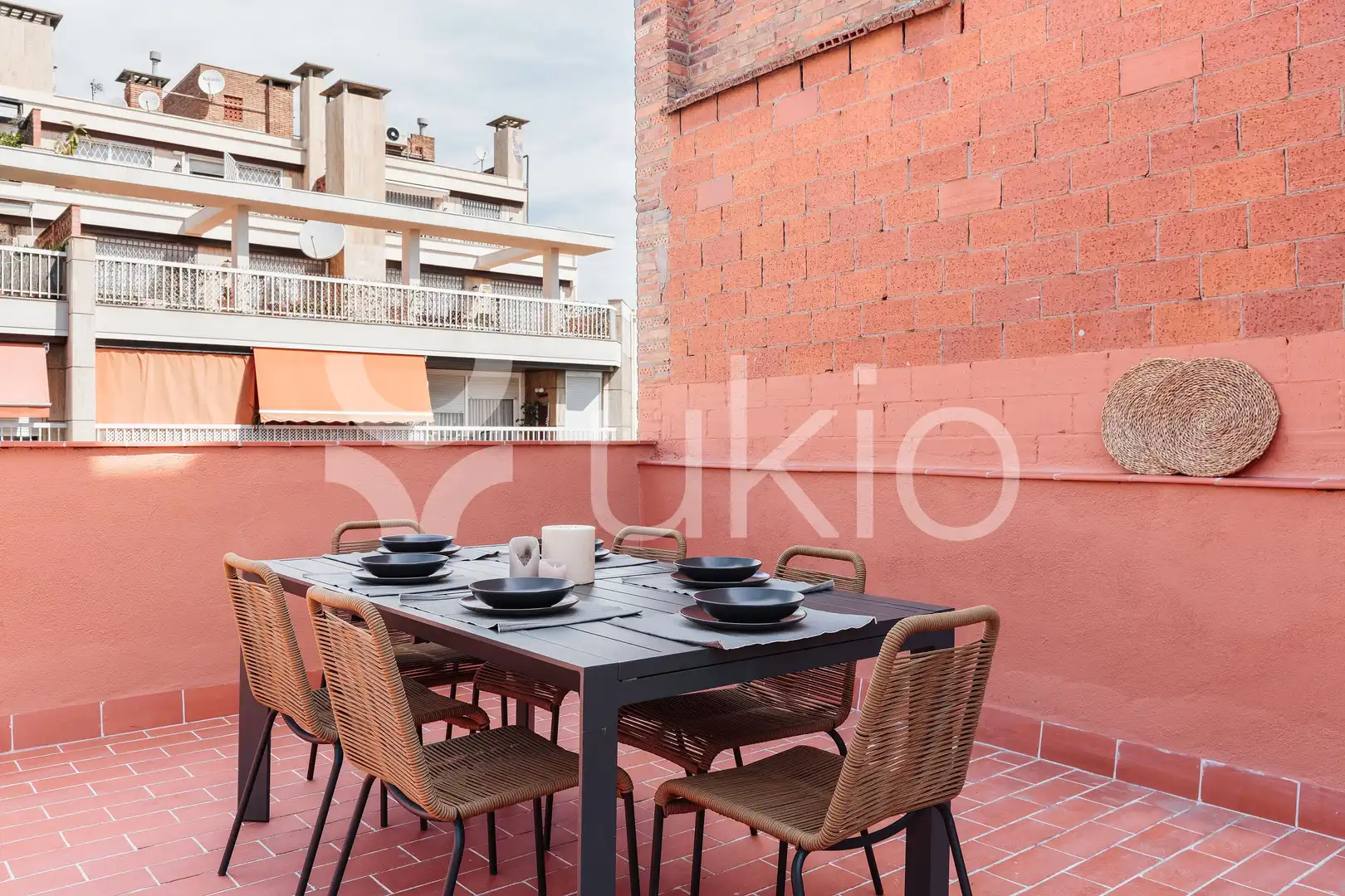 Appartement compact avec terrasse à louer à Carrer de Sepúlveda, imagen 4