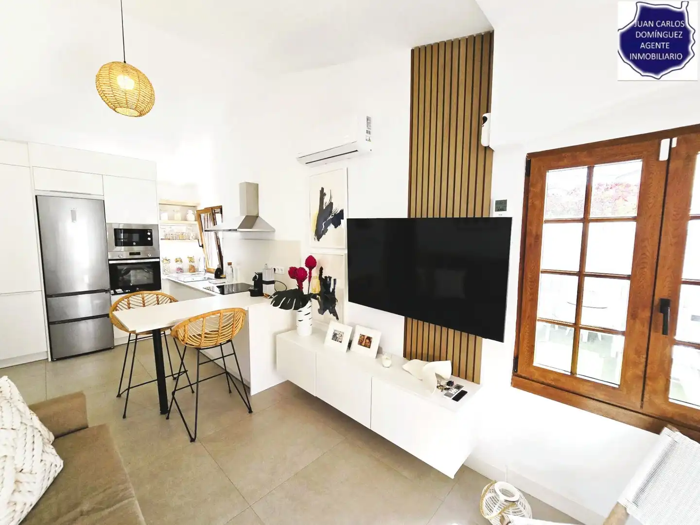 Sala de estar de Casa o chalet de alquiler en San Bartolomé de Tirajana con Aire acondicionado, Jardín privado y Terraza
