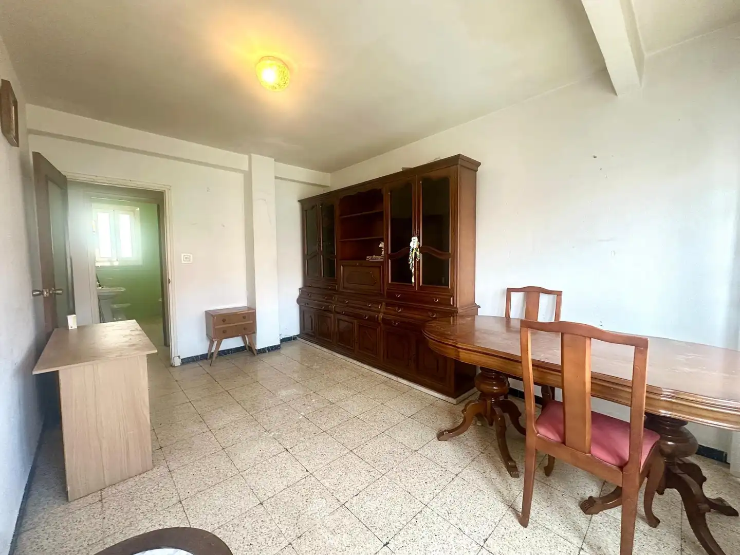 Menjador de Apartament en venda en Alicante / Alacant amb Terrassa, Moblat i Balcó