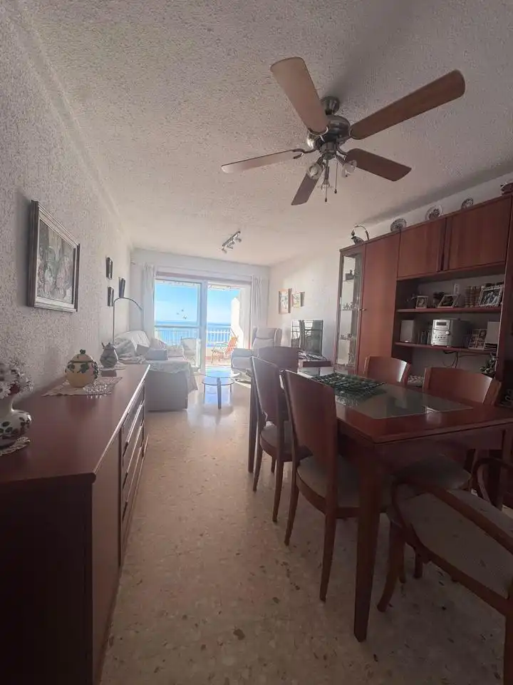 Sala de estar de Apartamento en venta en Cullera con Terraza, Amueblado y Sauna