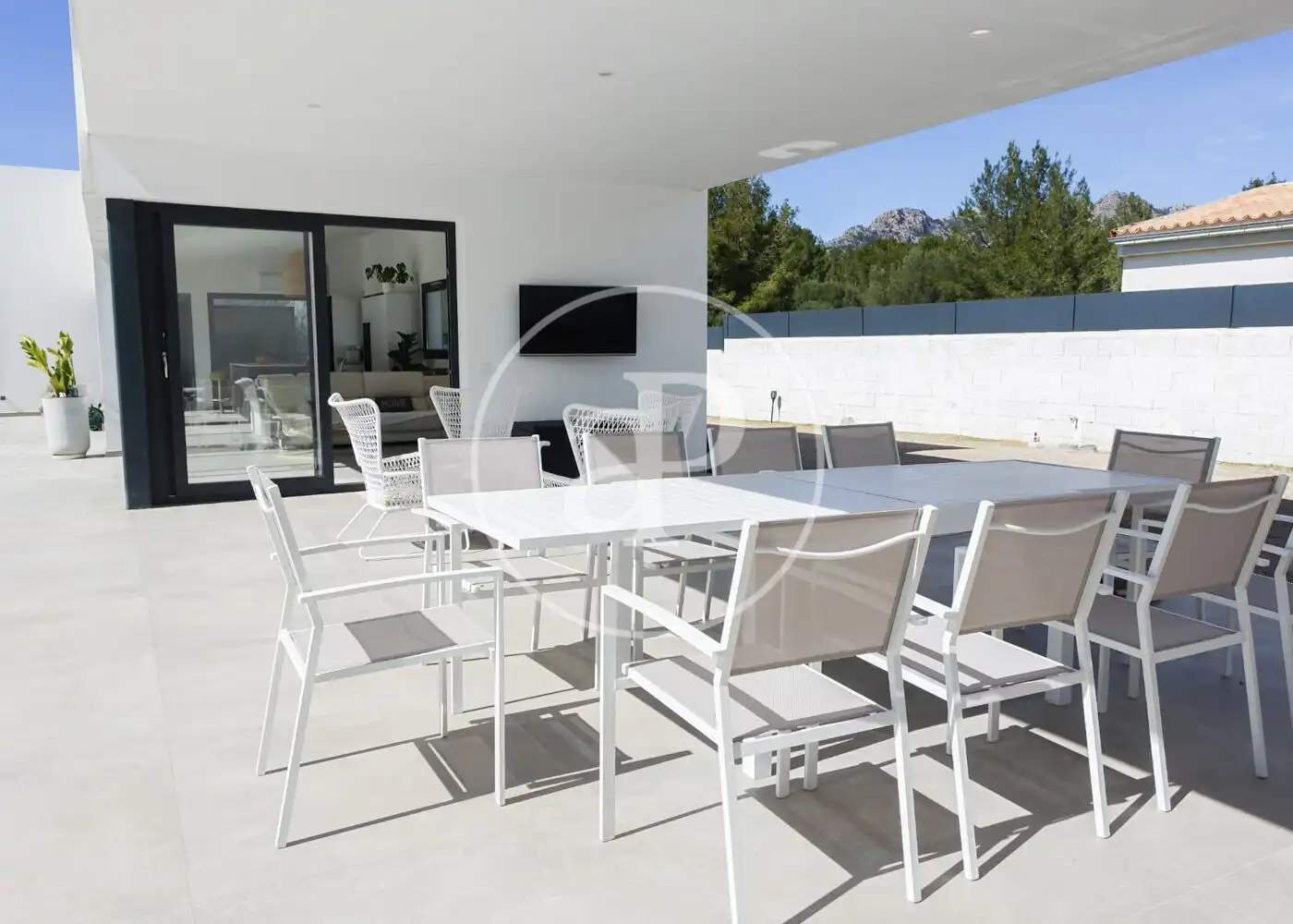 Terraza de Casa o chalet de alquiler en Bunyola con Aire acondicionado, Calefacción y Jardín privado