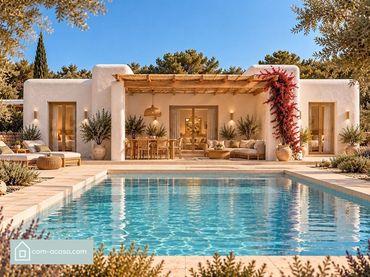 Chalet con piscina en venta en Mas Santet