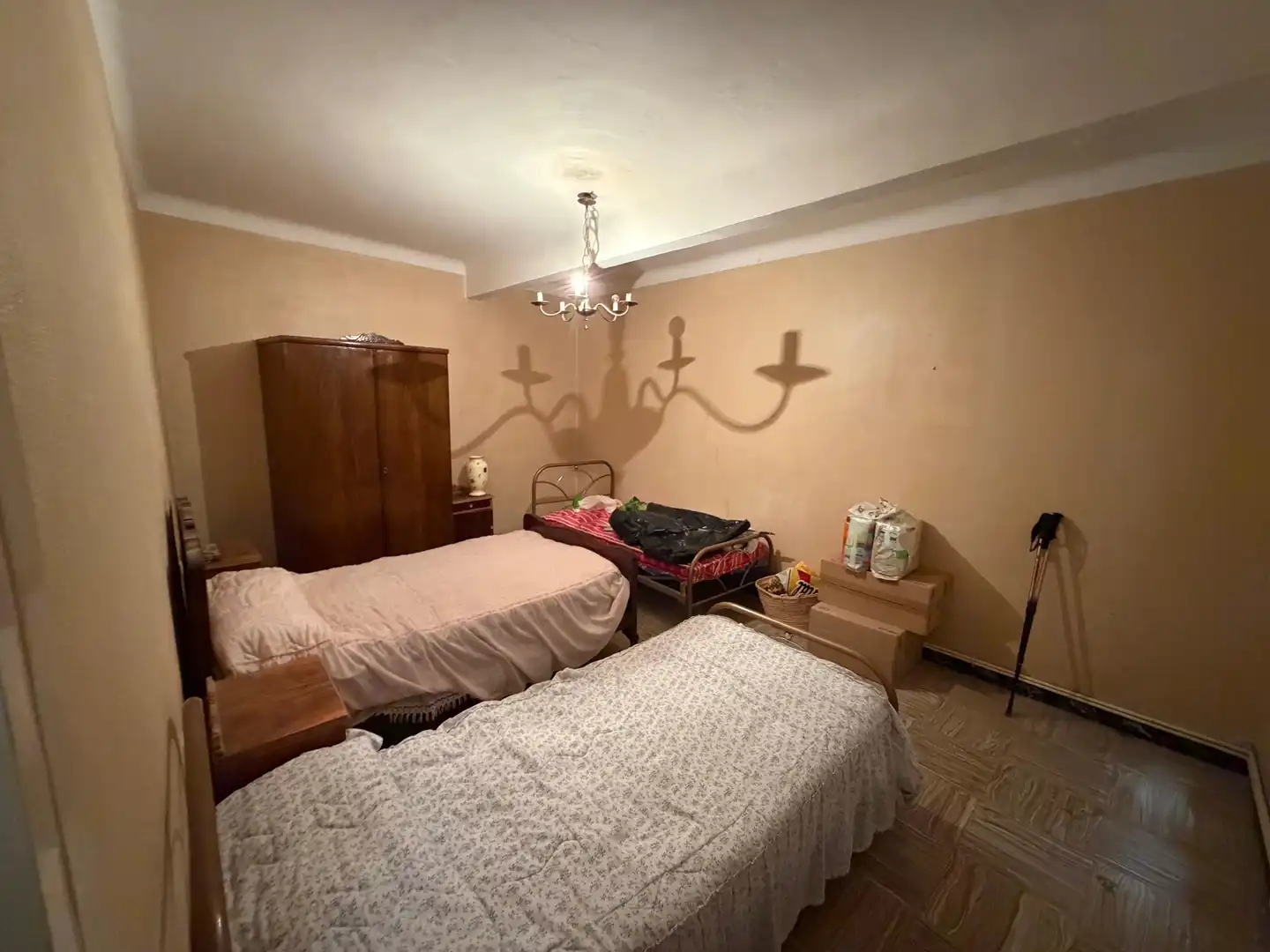 Schlafzimmer von Wohnung zum Verkauf in Cervera mit Heizung, Abstellraum und Möbliert