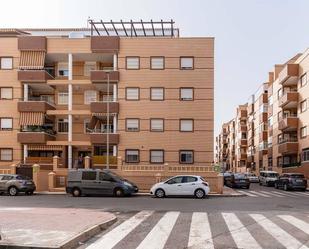 Exterior view of Flat to rent in Roquetas de Mar  with Air Conditioner, Heating and Private garden