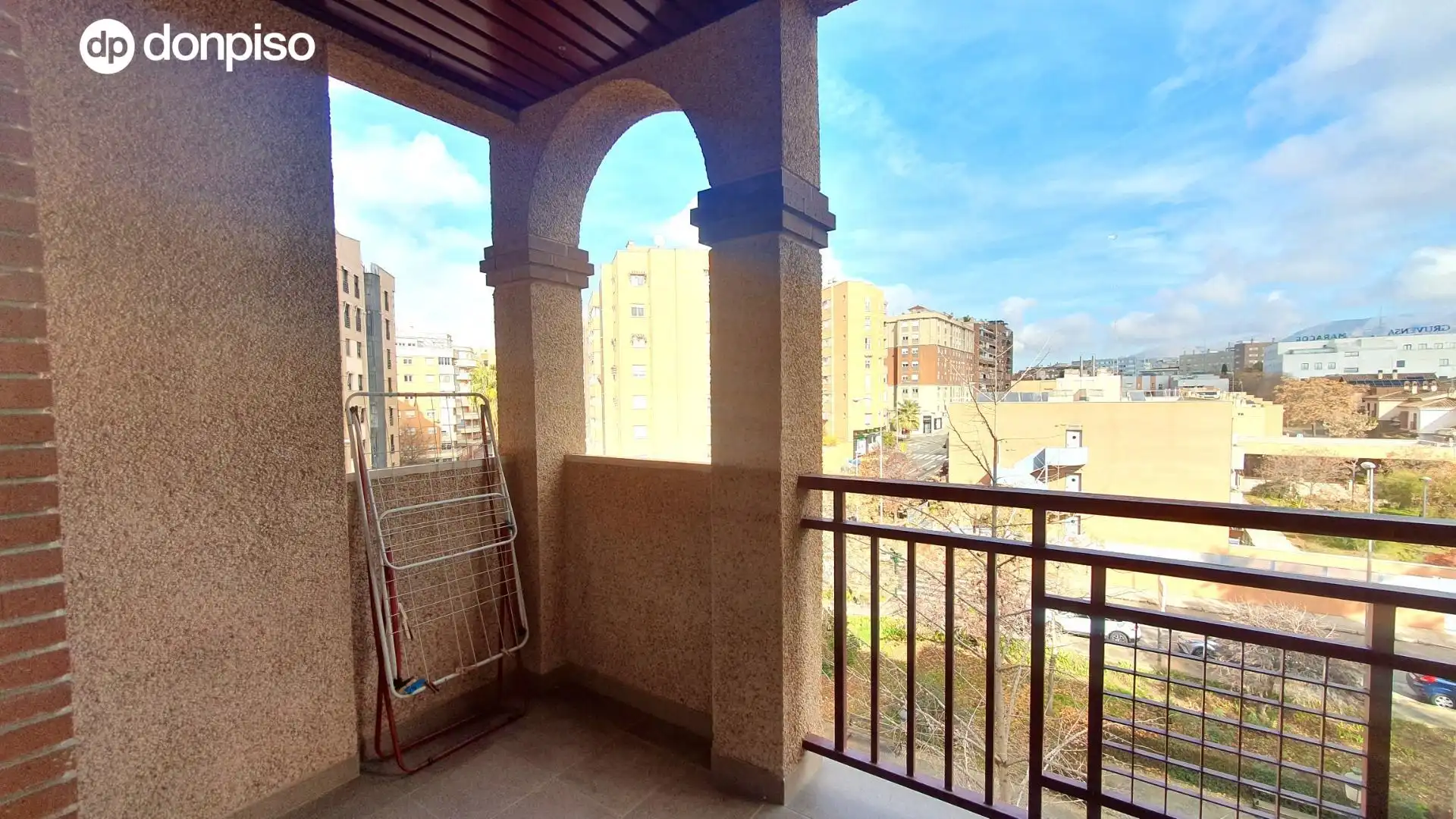 Balcony of Flat for rent in Granada  with Air Conditioner, Heating and Terrace