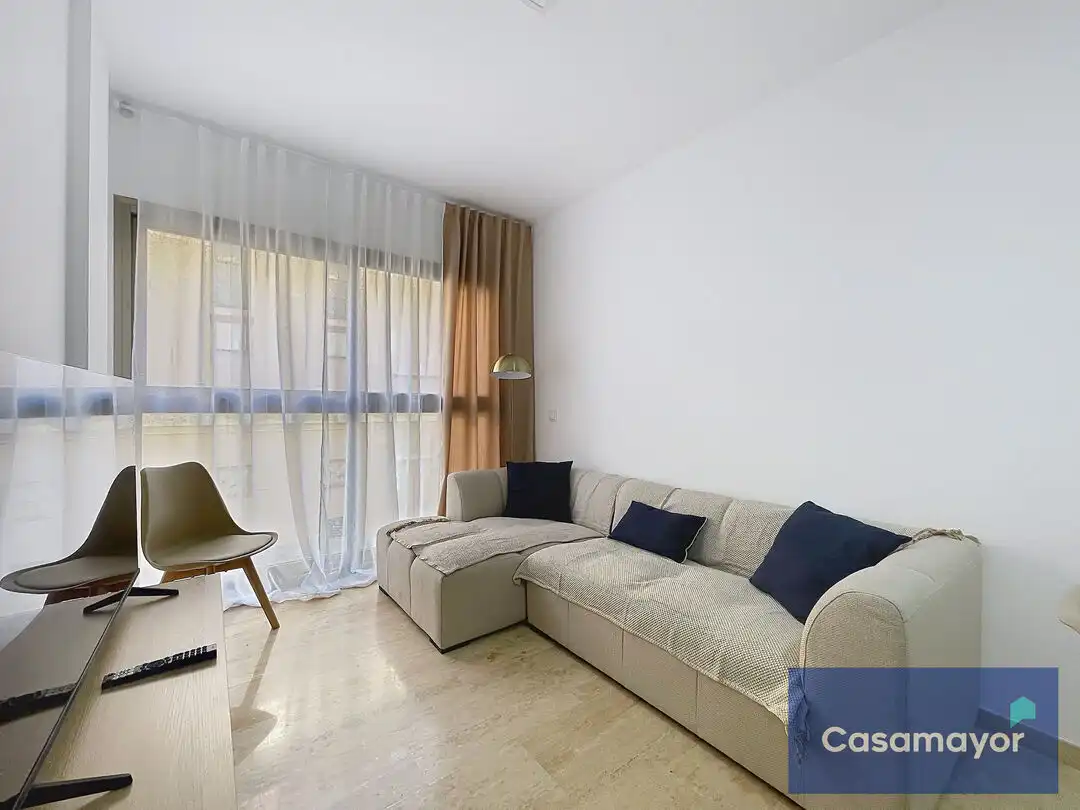 Living room of Flat for rent in Alicante / Alacant  with Air Conditioner, Heating and Storage room