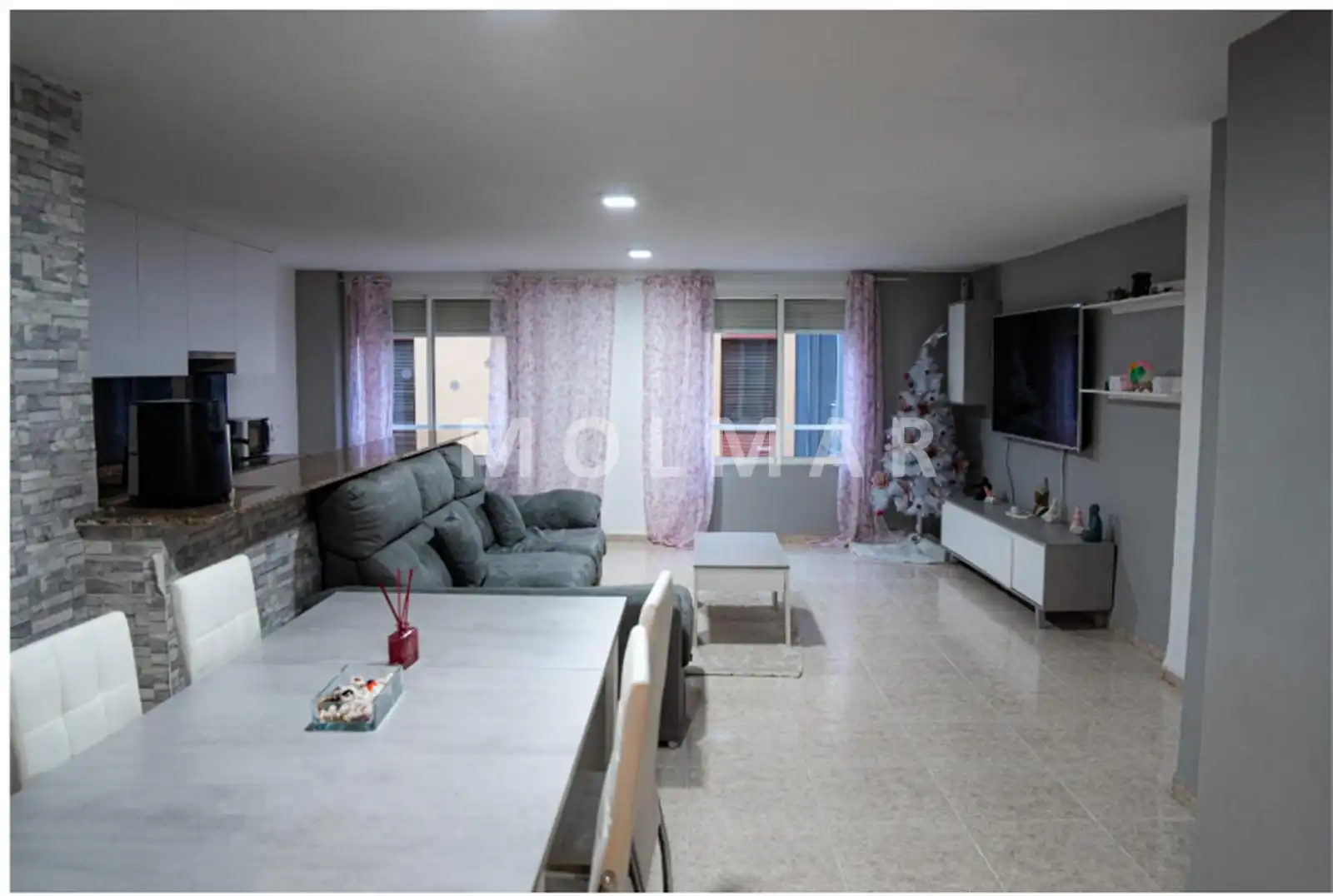 Living room of Flat for sale in Vila-real  with Furnished