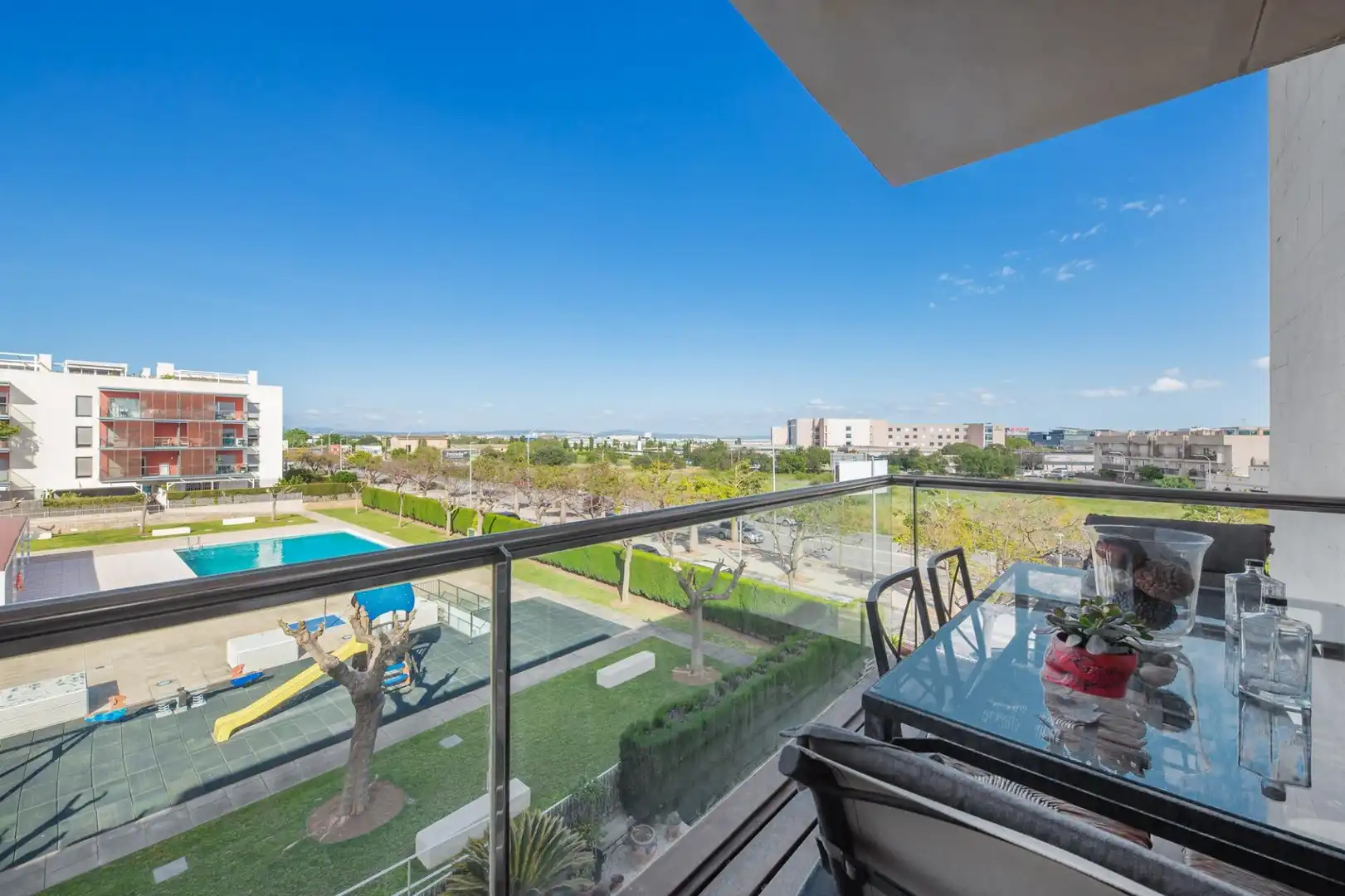 Terraza de Piso en venta en  Palma de Mallorca con Calefacción, Parquet y Trastero