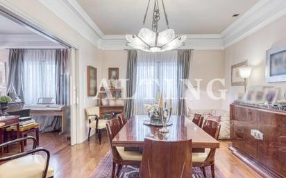 Dining room of Flat for sale in  Barcelona Capital  with Air Conditioner, Terrace and Balcony