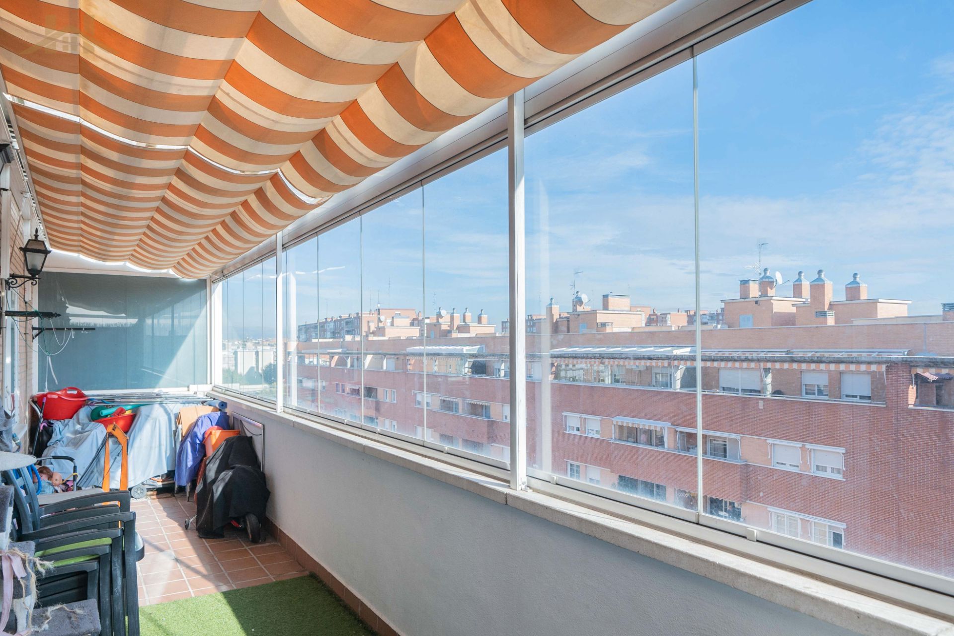 Terrace of Attic for sale in Móstoles  with Air Conditioner, Heating and Swimming Pool