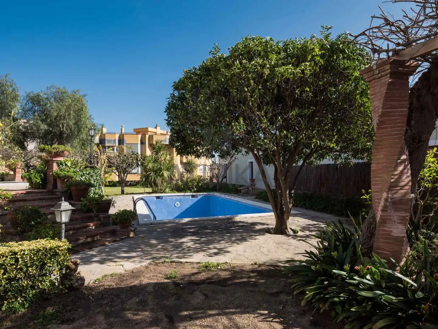 Piscina de Finca rústica en venta en Cabrera de Mar con Calefacción, Terraza y Trastero
