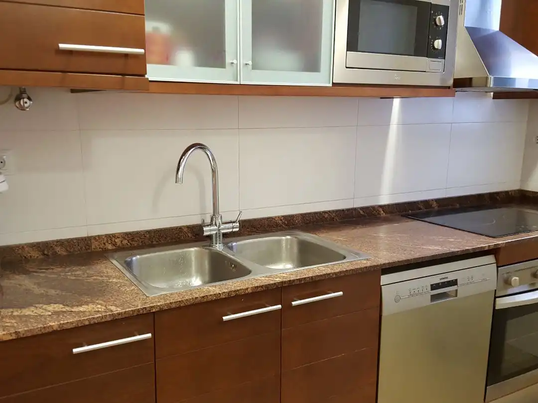 Cocina de Piso en venta en  Barcelona Capital con Terraza y Balcón