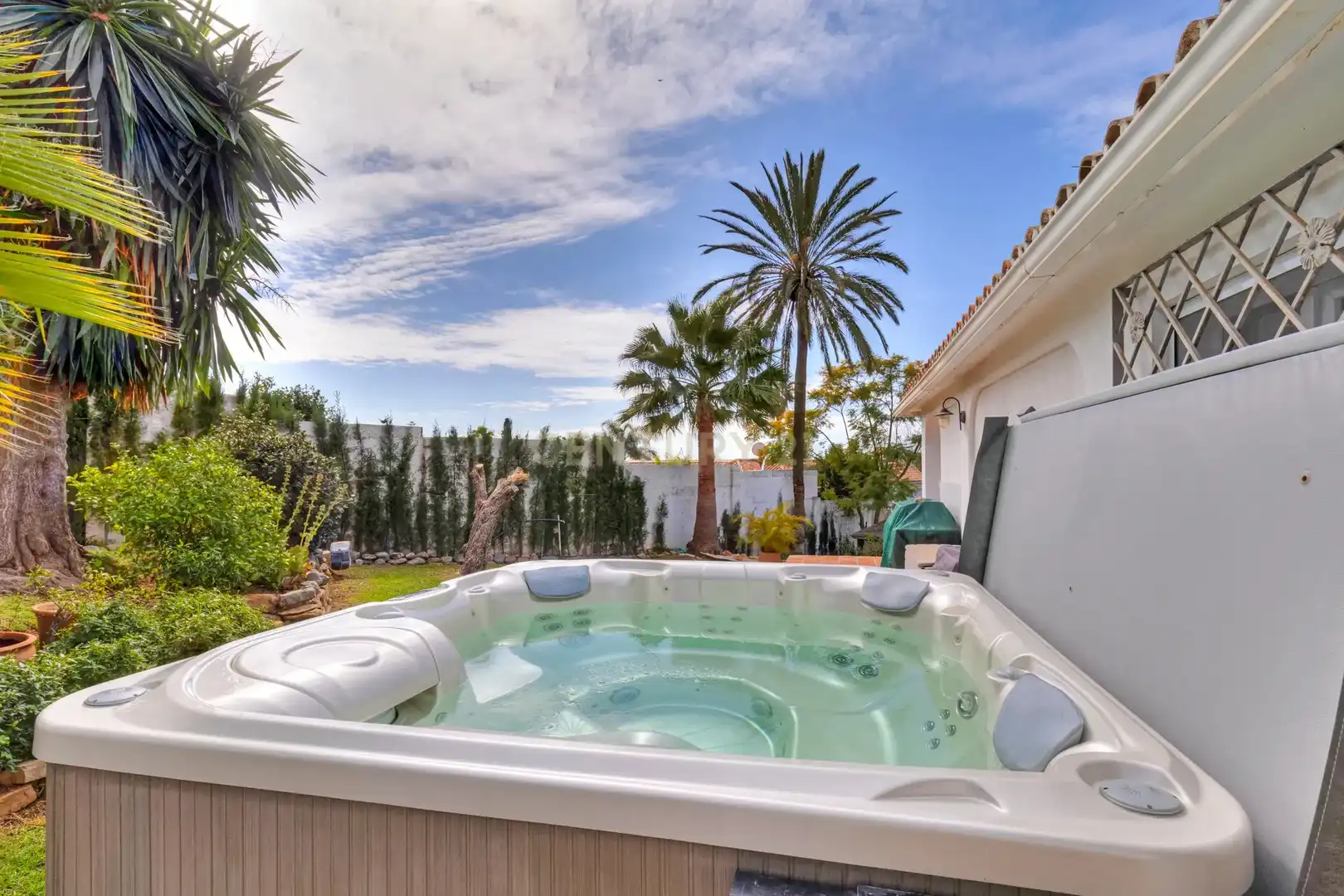 Jardín de Casa o chalet en venta en Marbella con Aire acondicionado, Jardín privado y Piscina