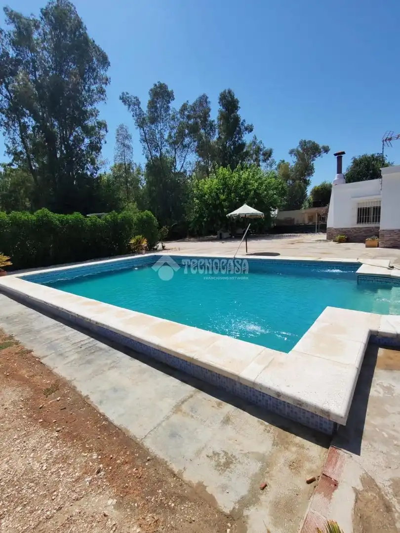 Swimming pool of Country homes for sale in Marchena  with Air Conditioner, Storage room and Swimming Pool
