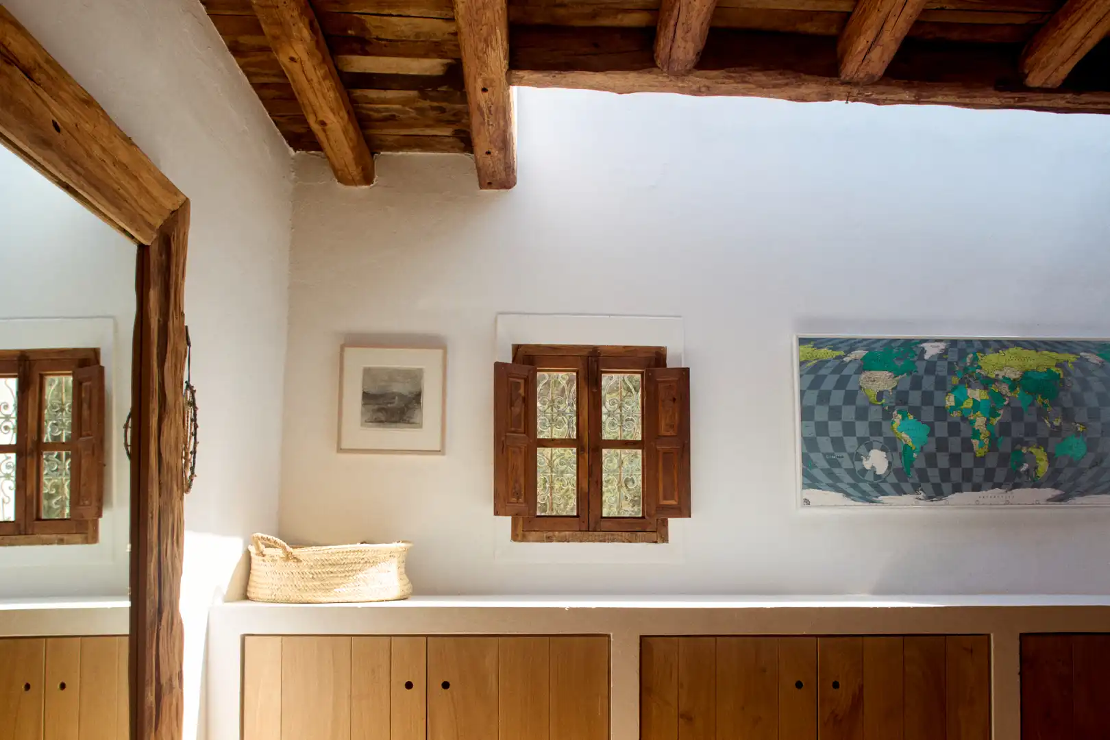 Terrassa de Finca rústica en venda en Sant Joan de Labritja amb Aire condicionat, Jardí privat i Parquet