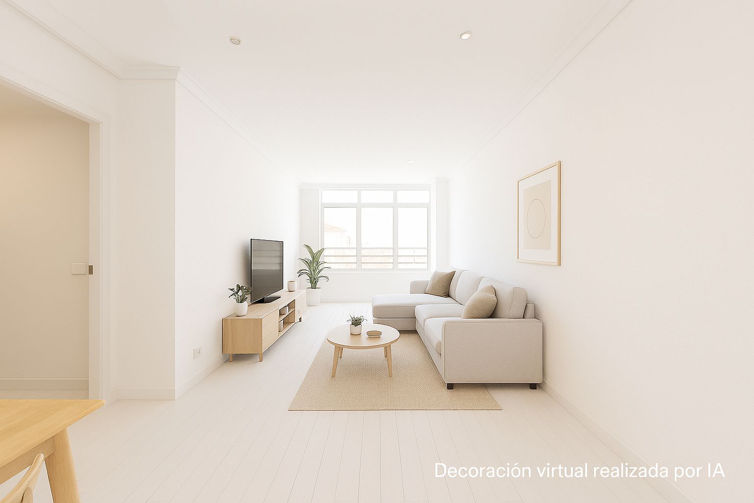 Living room of Flat for sale in  Madrid Capital  with Heating and Furnished