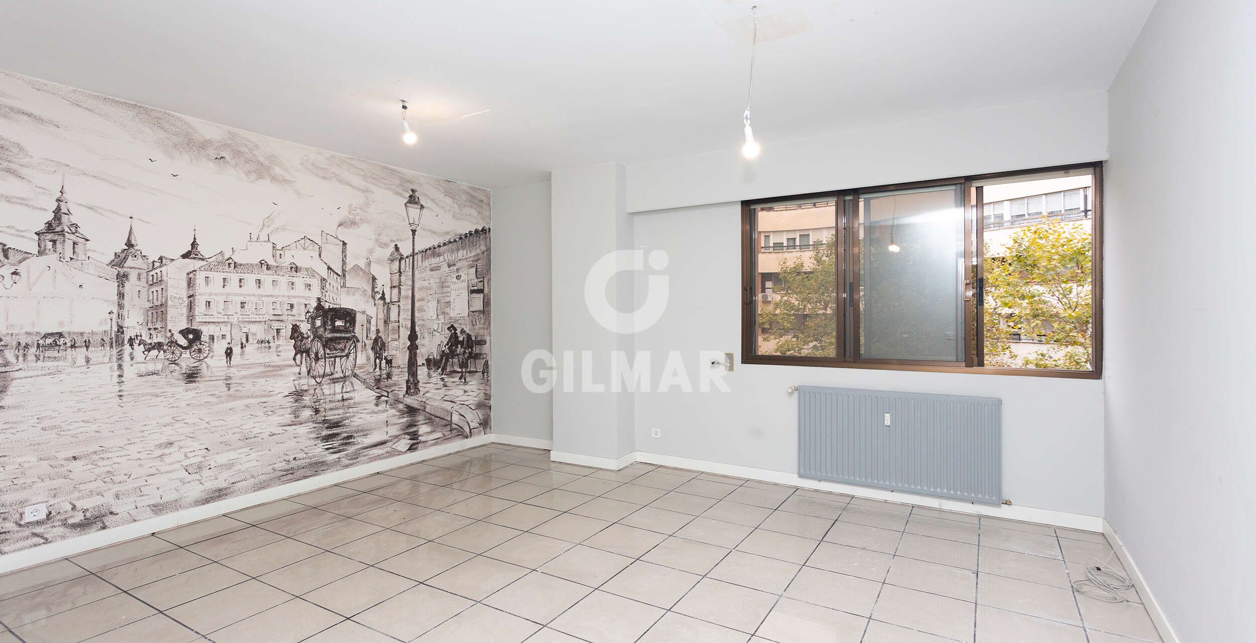 Vista exterior de Pis en venda en  Madrid Capital amb Calefacció