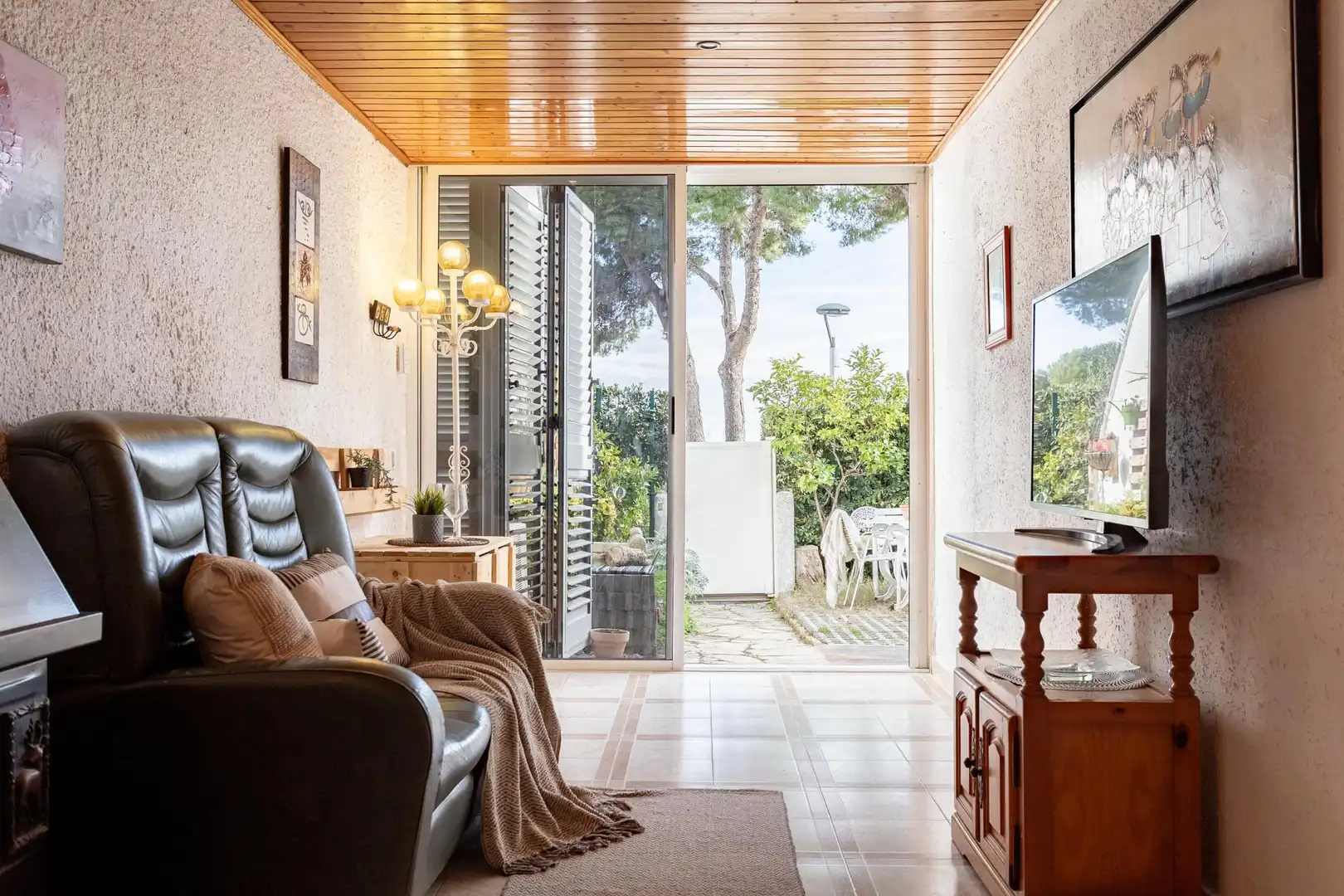 Dormitori de Apartament en venda en Salou amb Aire condicionat, Jardí privat i Terrassa