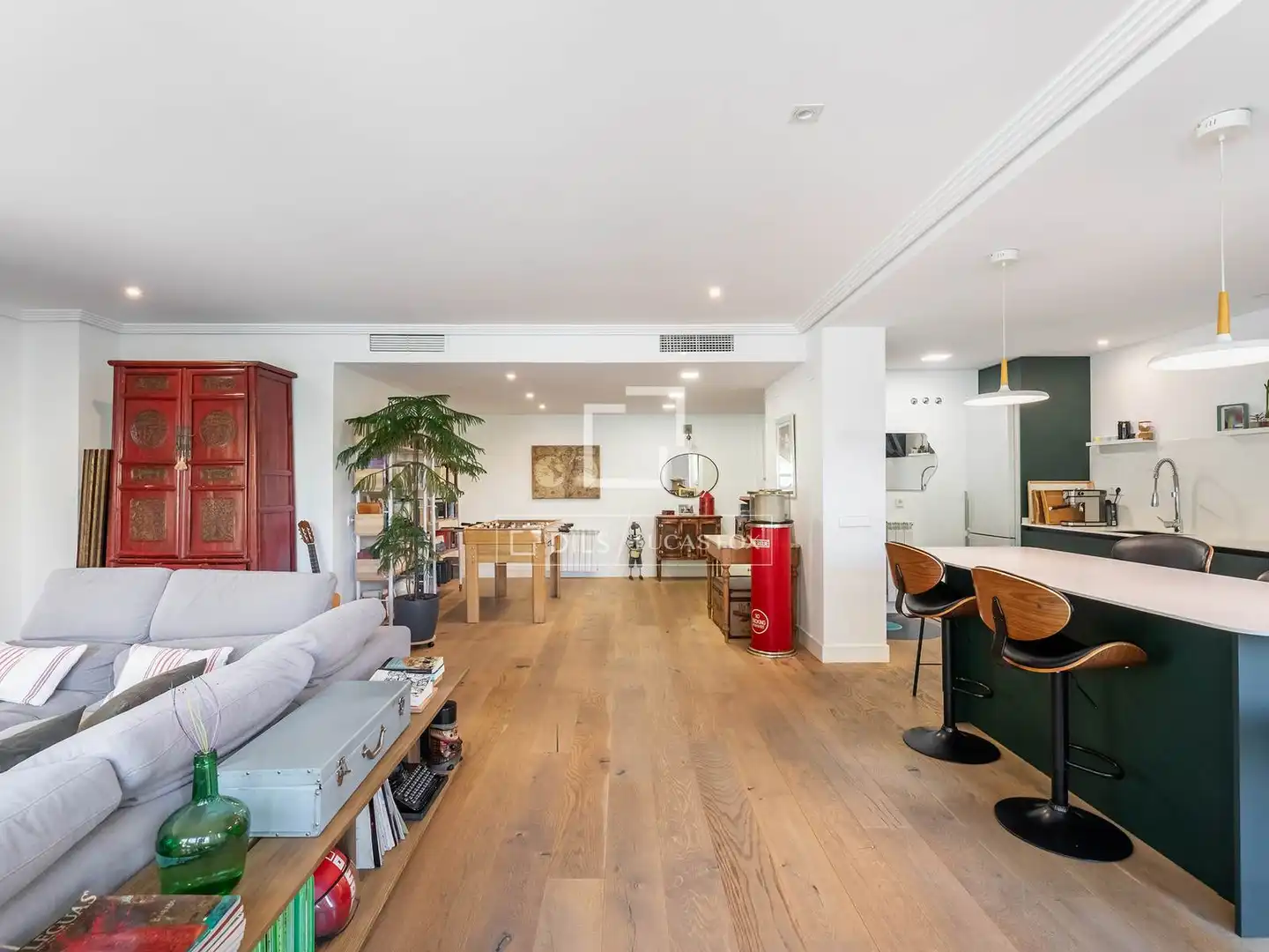 Living room of Flat for sale in Majadahonda  with Air Conditioner, Terrace and Swimming Pool