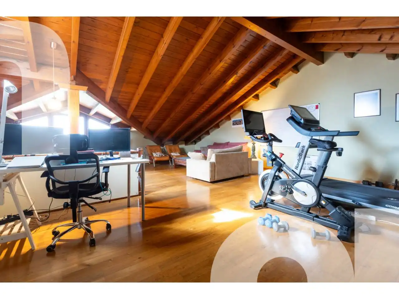 Sala de estar de Casa o chalet de alquiler en Santa Eulàlia de Ronçana con Calefacción, Jardín privado y Terraza