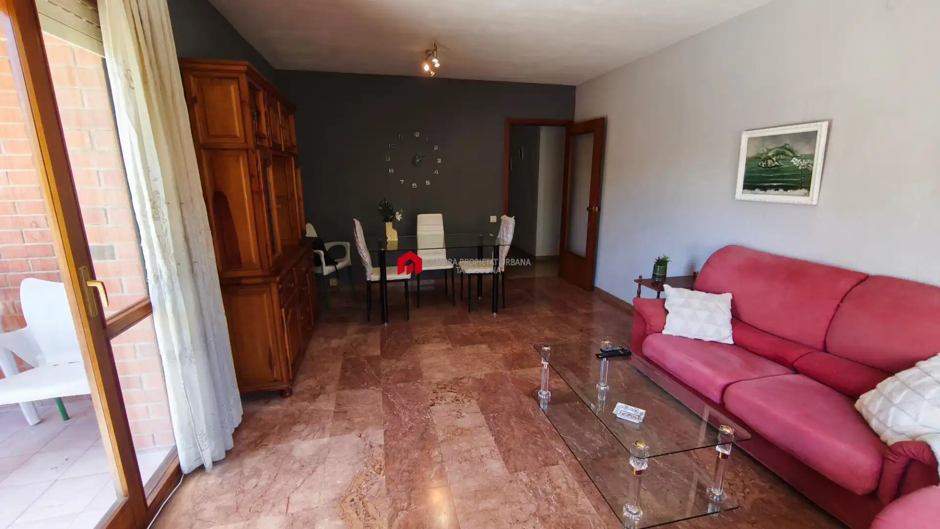 Wohnzimmer von Wohnung zum Verkauf in Tortosa mit Privatgarten, Terrasse und Möbliert
