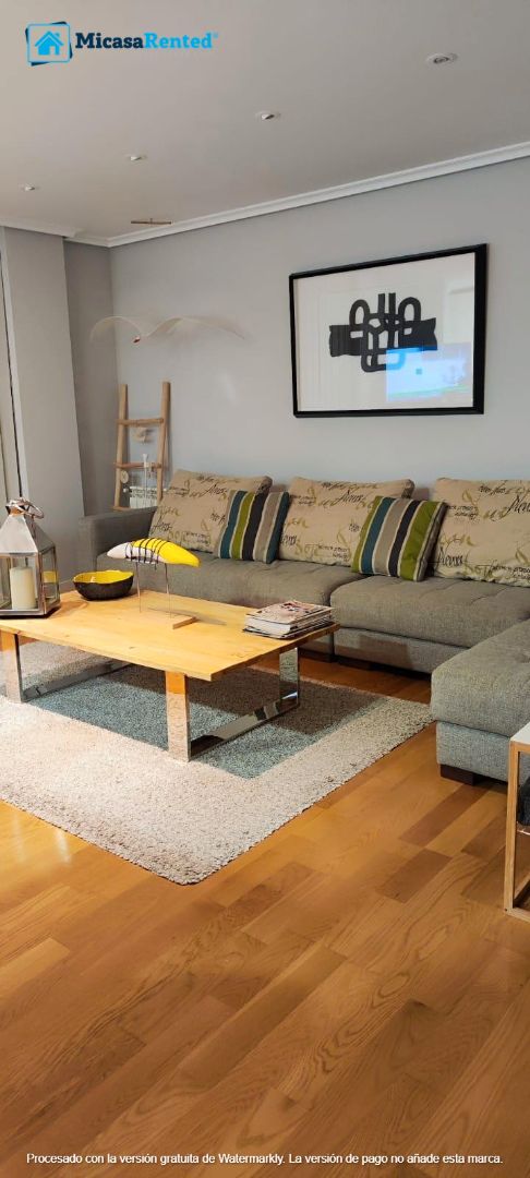 Living room of Flat to rent in Santoña  with Furnished and Balcony