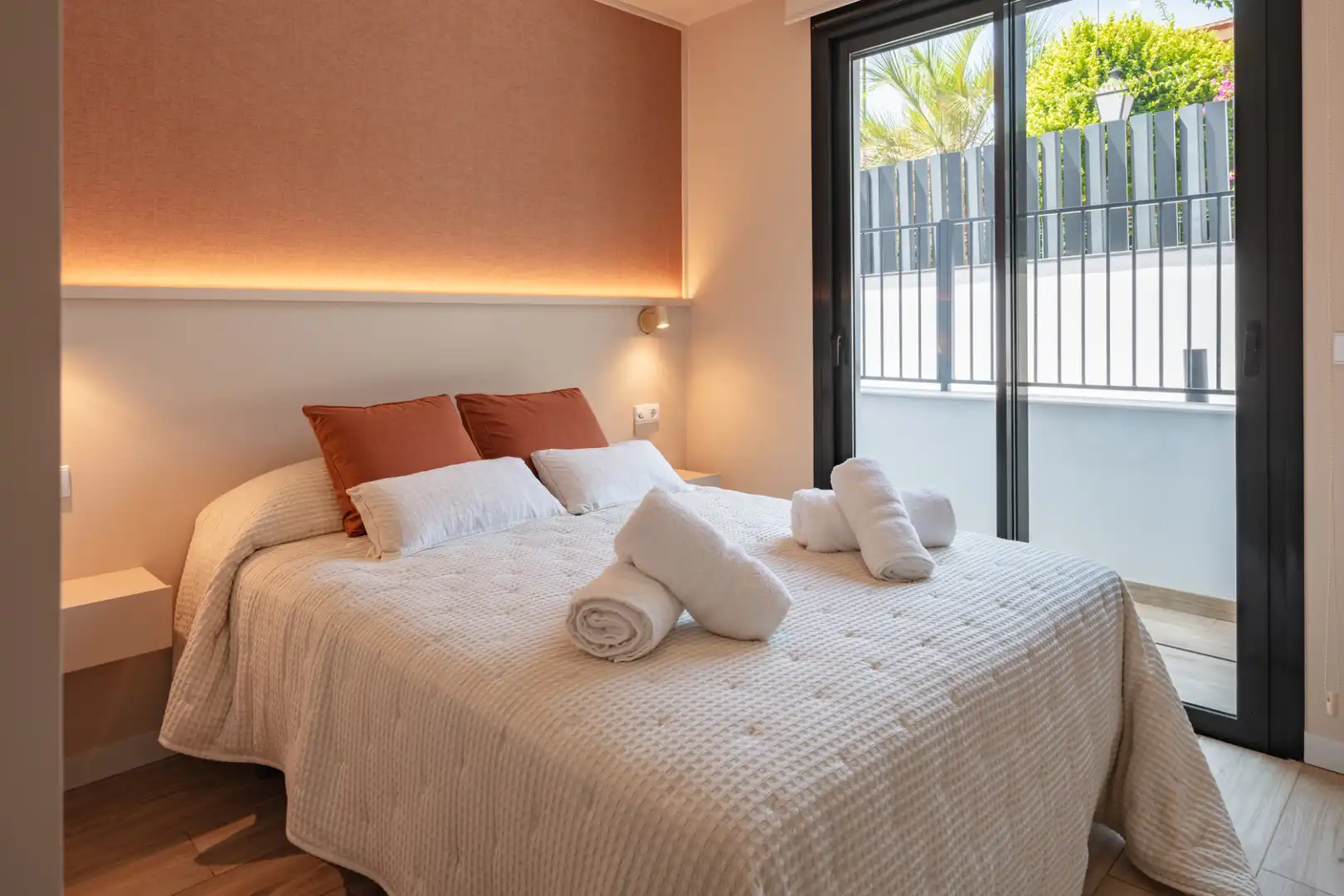 Habitación de Apartamento de alquiler en Jávea / Xàbia con Aire acondicionado, Calefacción y Parquet