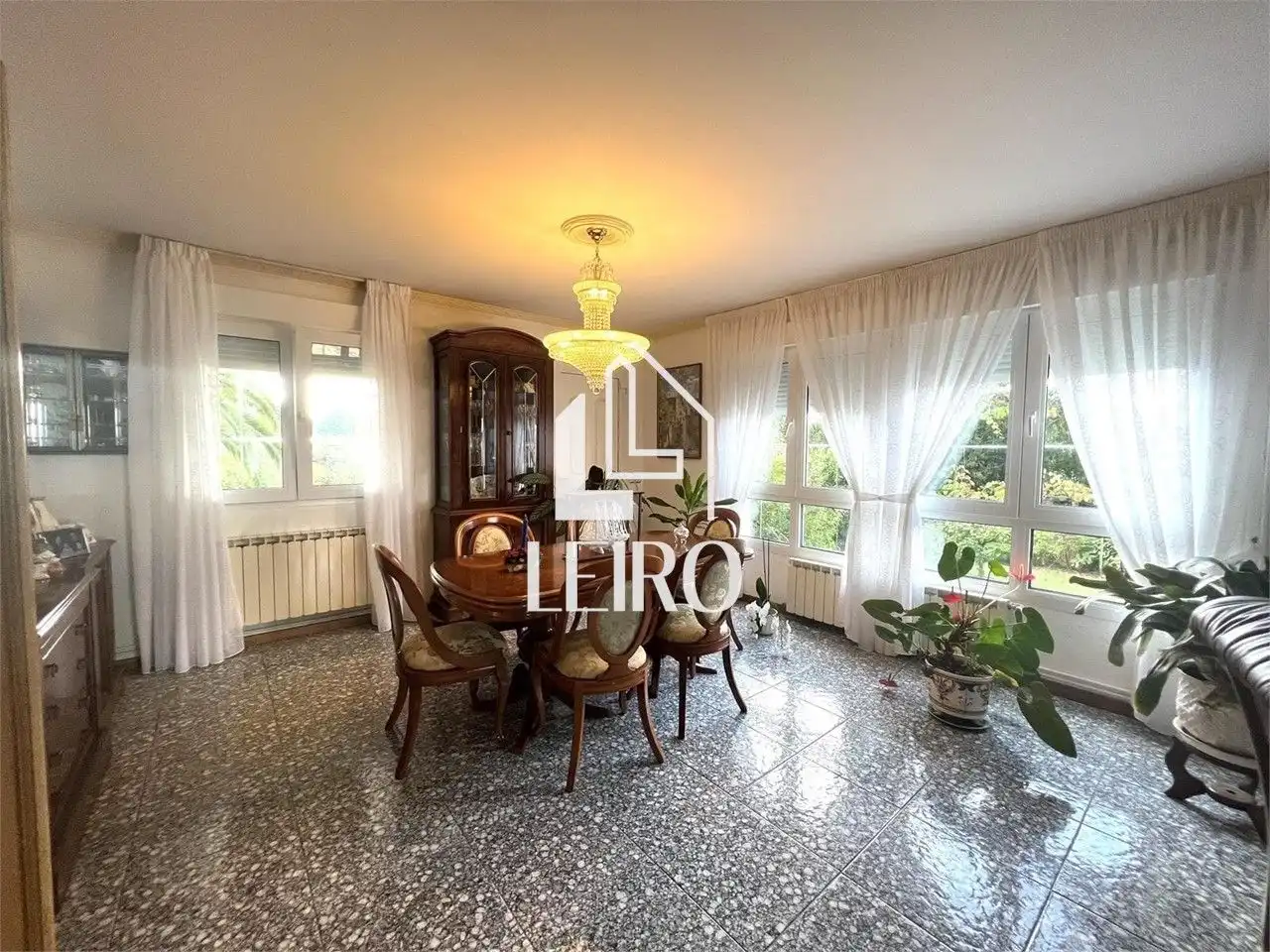 Jardín de Casa o chalet en venta en Santiago de Compostela  con Jardín privado
