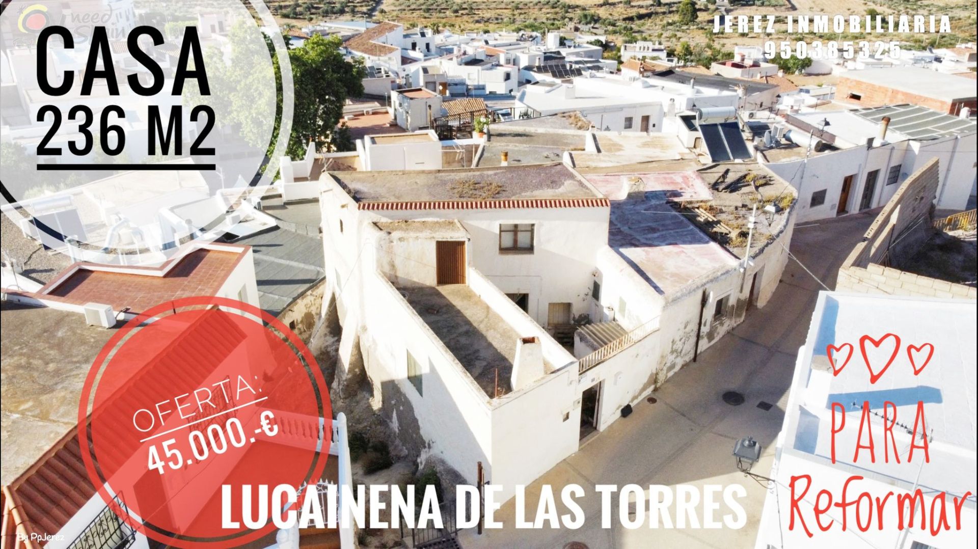 Exterior view of Country house for sale in Lucainena de las Torres  with Terrace