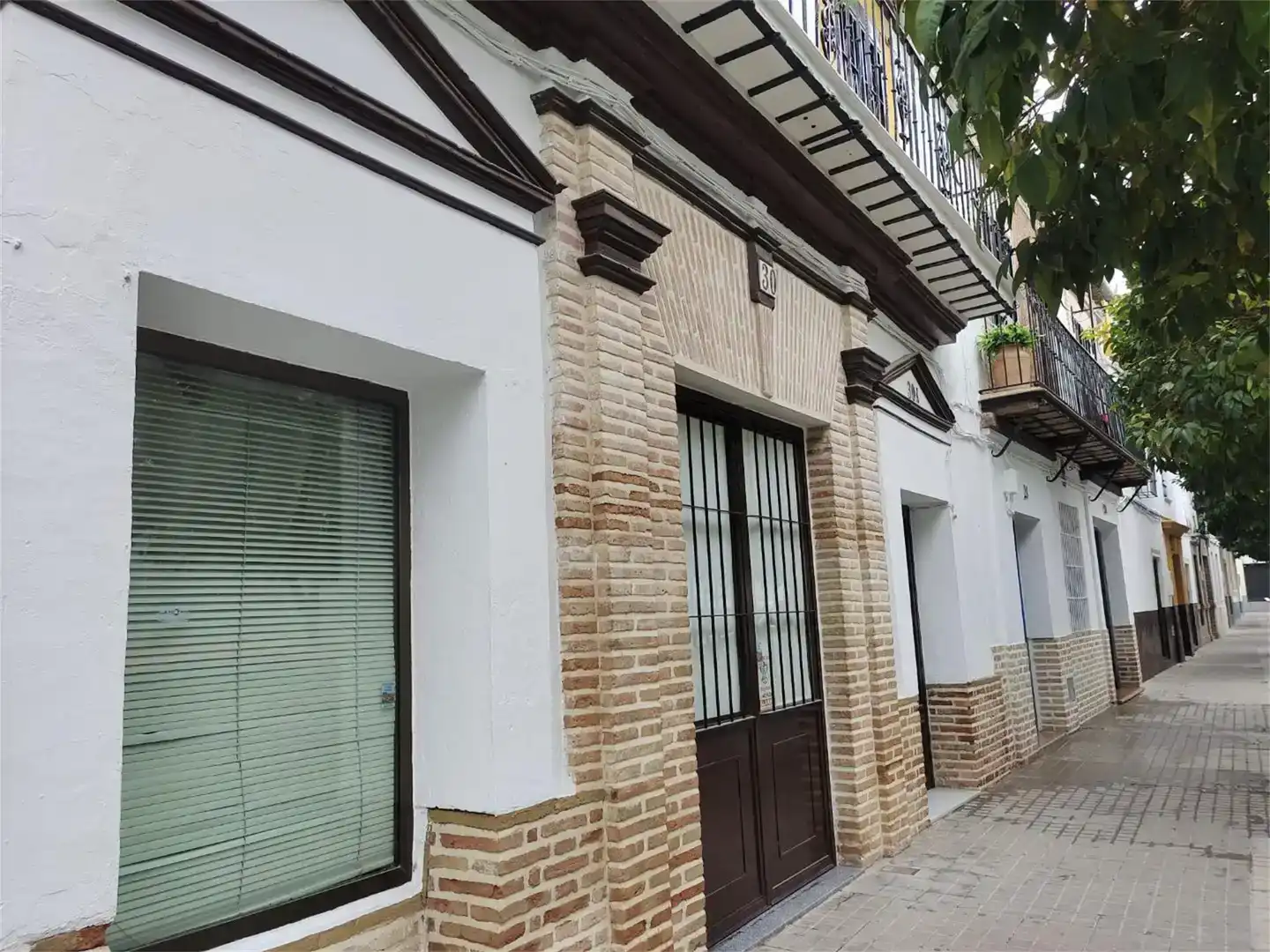 Vista exterior de Planta baja en venta en Écija con Aire acondicionado, Amueblado y Horno