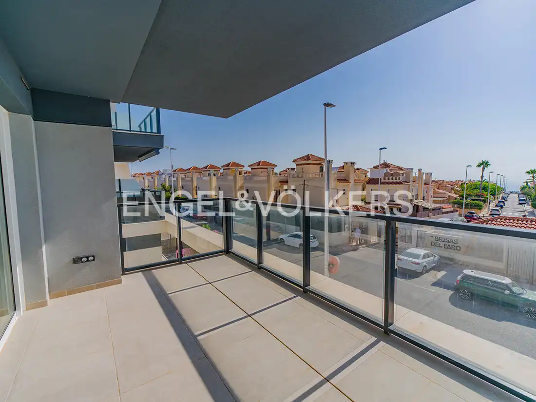 Terrace of Flat for sale in Santa Pola  with Heating, Terrace and Community pool