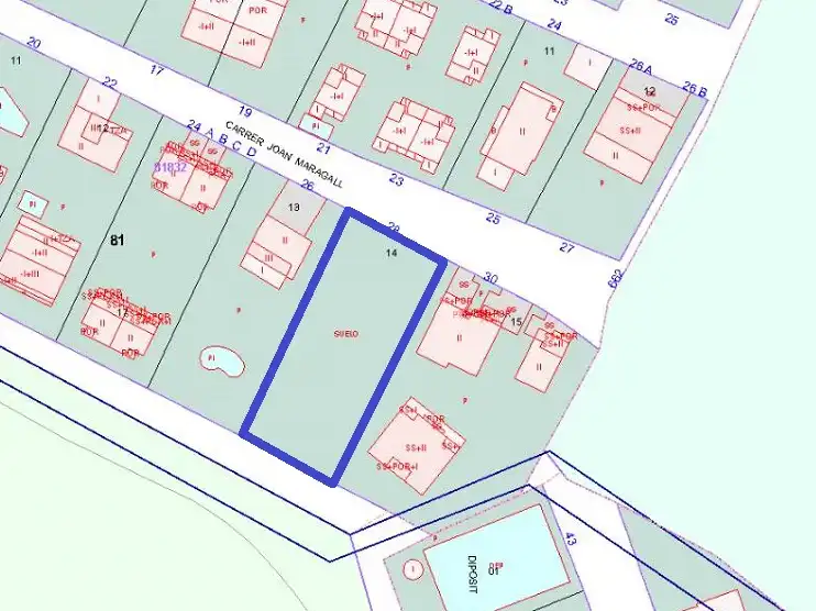 Residential land for sale in Carrer Joan Maragall 28, imagen 2