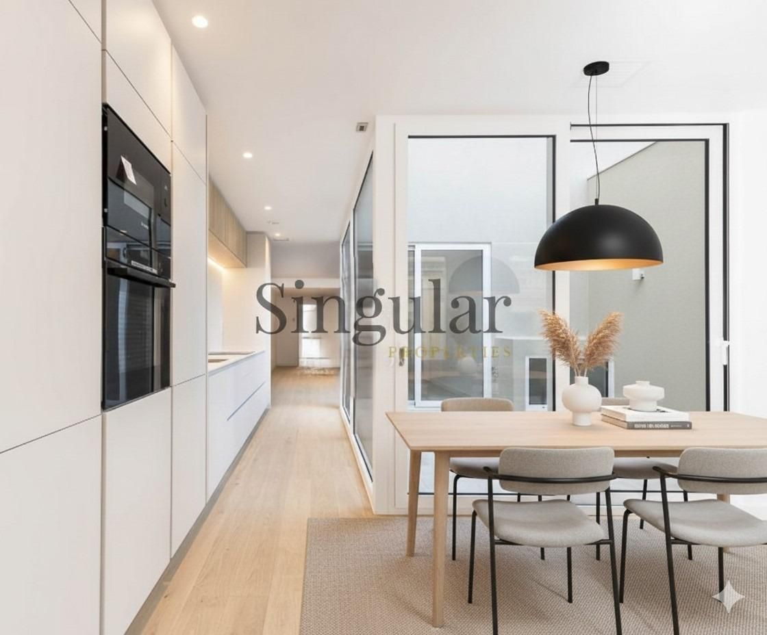 Cuina de Dúplex en venda en  Barcelona Capital amb Aire condicionat i Calefacció