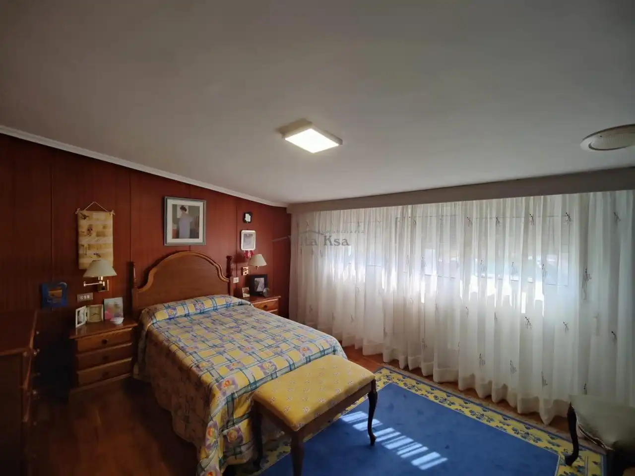 Bedroom of Houses for sale in Ourense Capital   with Heating, Private garden and Swimming Pool