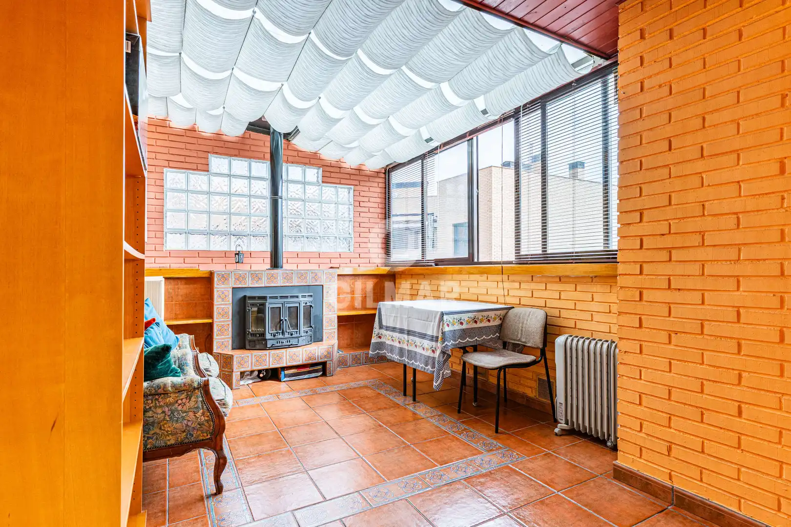 Terrasse von Wohnung zum Verkauf in Madrid mit Heizung und Balkon