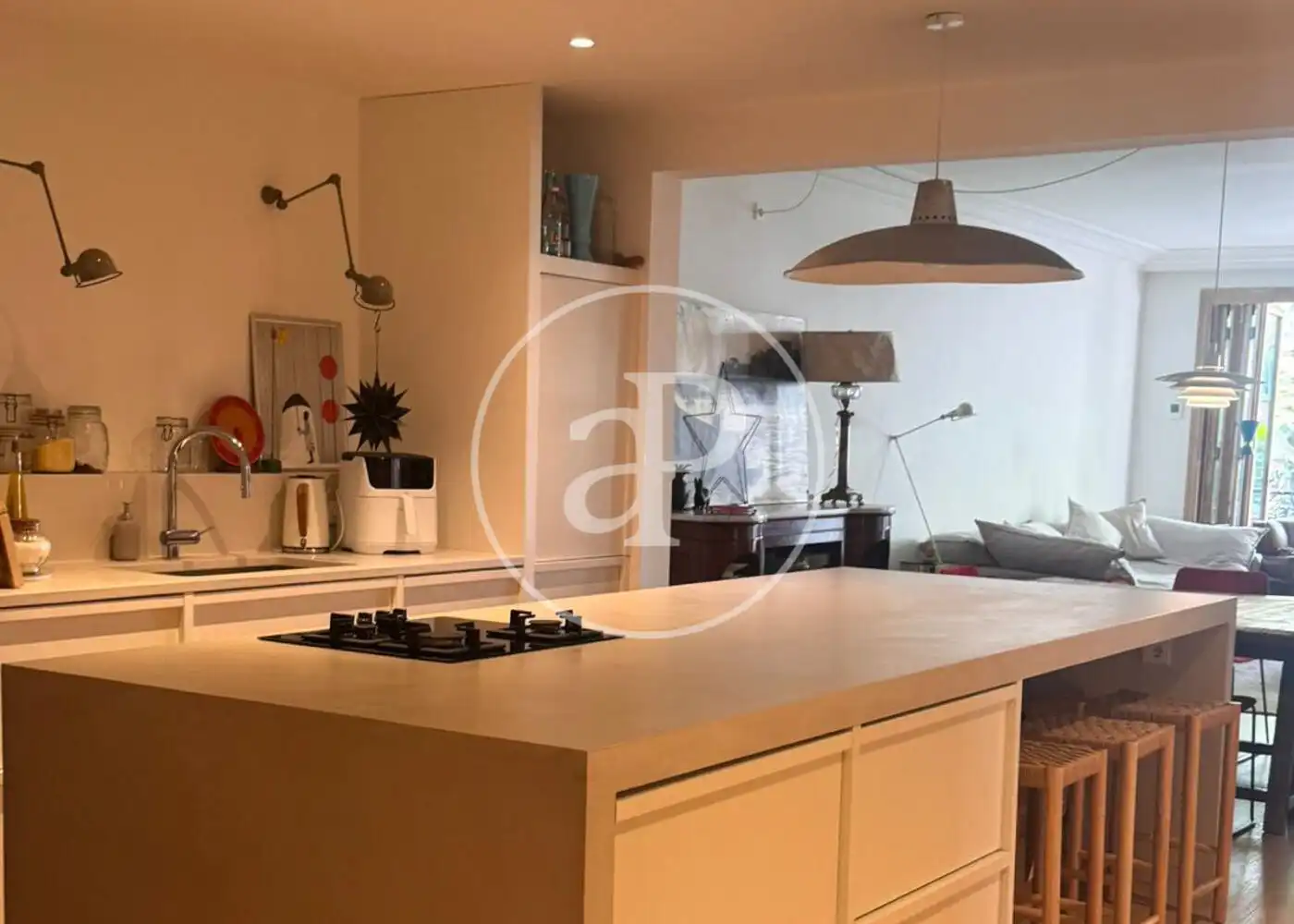 Kitchen of Flat for sale in Barcelona  with Air Conditioner, Heating and Private garden