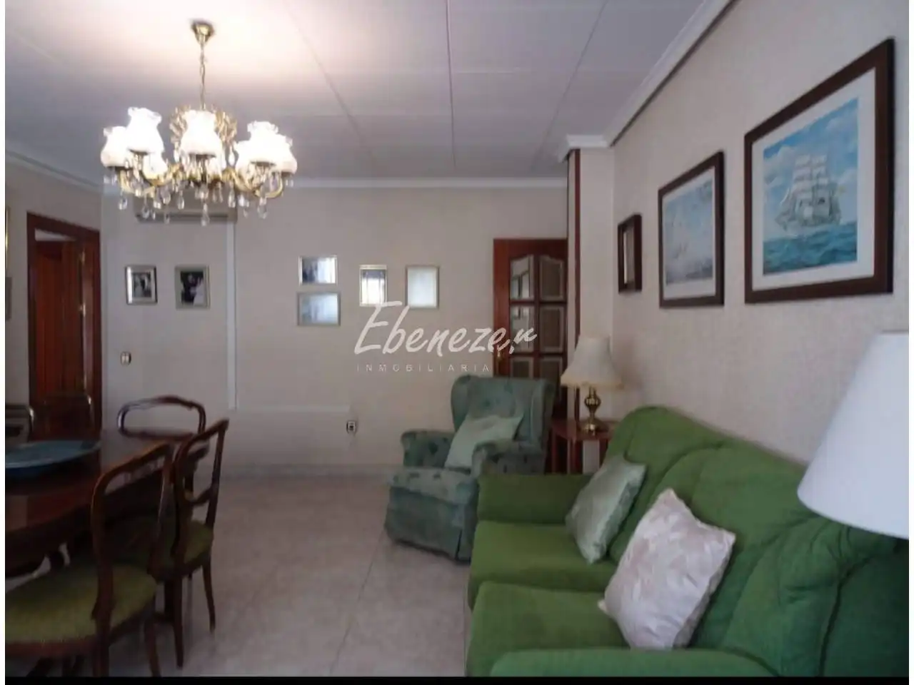 Sala de estar de Piso en venta en Cartagena con Jardín privado, Terraza y Trastero