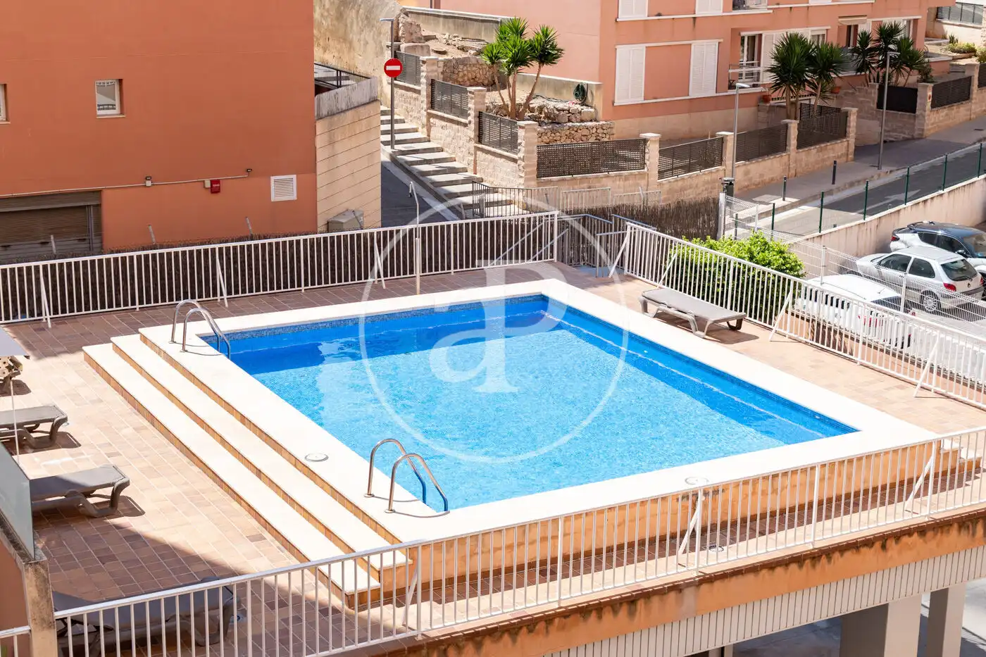 Swimming pool of Flat for sale in  Palma de Mallorca  with Air Conditioner, Heating and Private garden