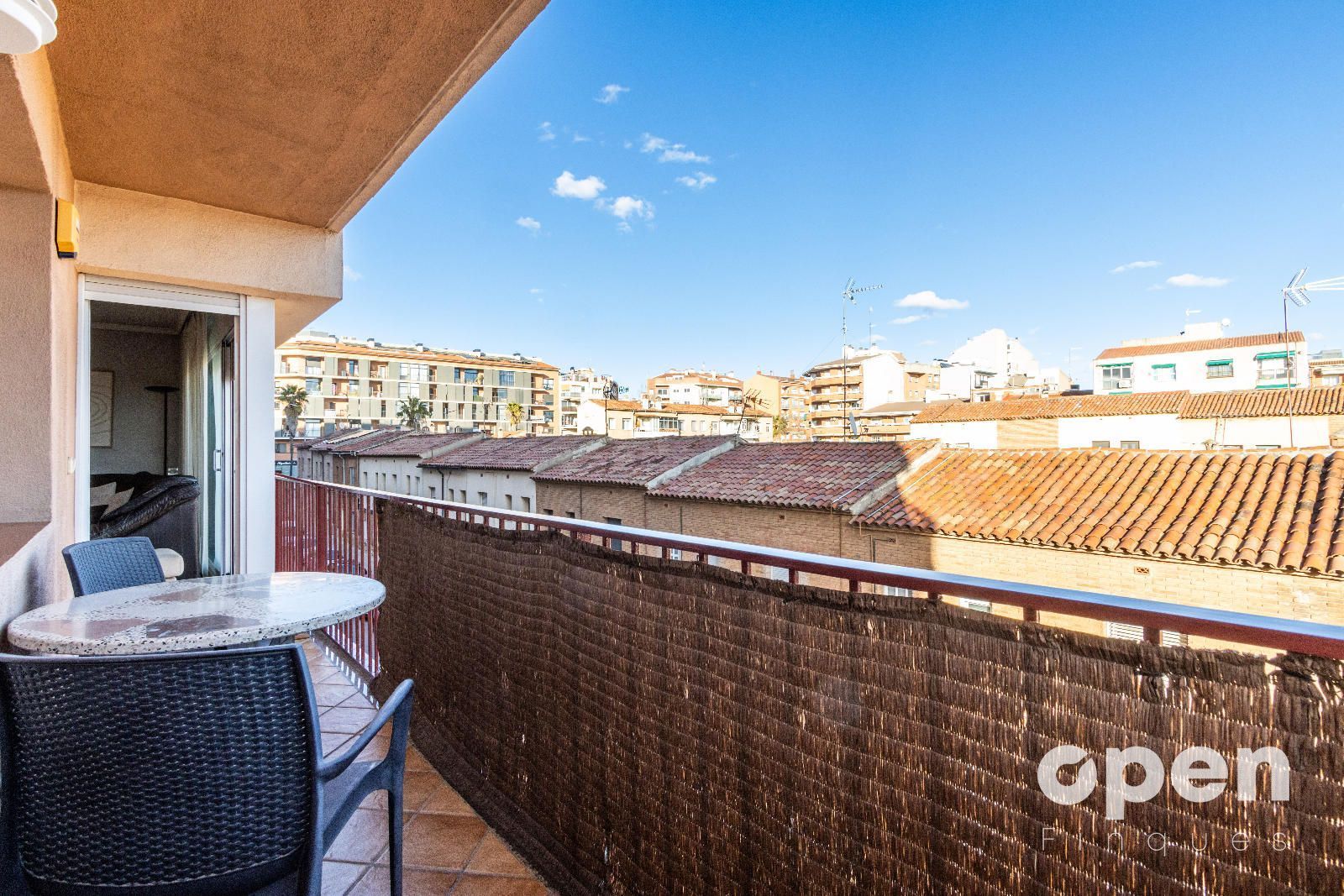 Balcony of Flat for sale in Terrassa  with Air Conditioner, Heating and Parquet flooring