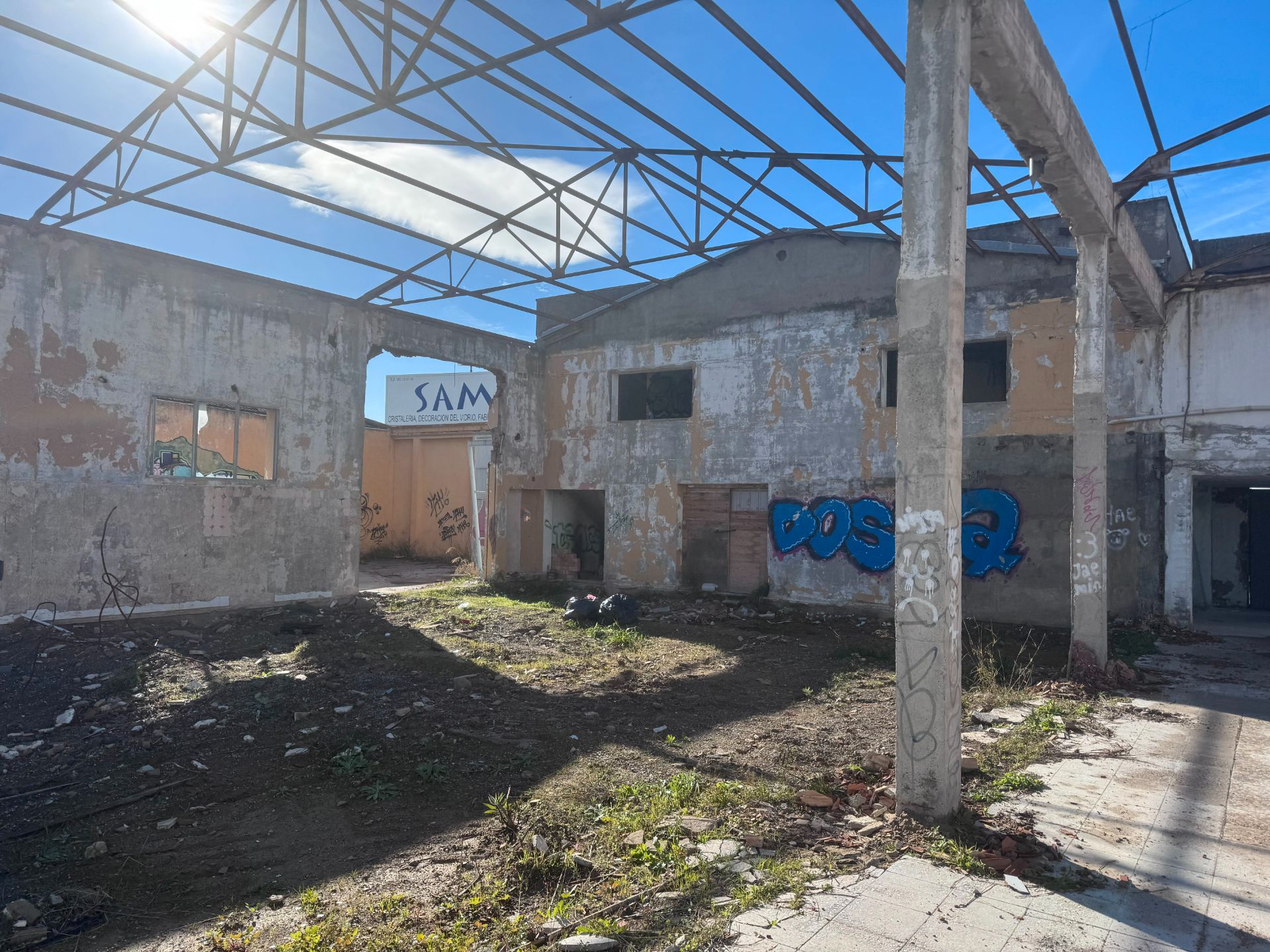 Exterior view of Industrial land for sale in Málaga Capital