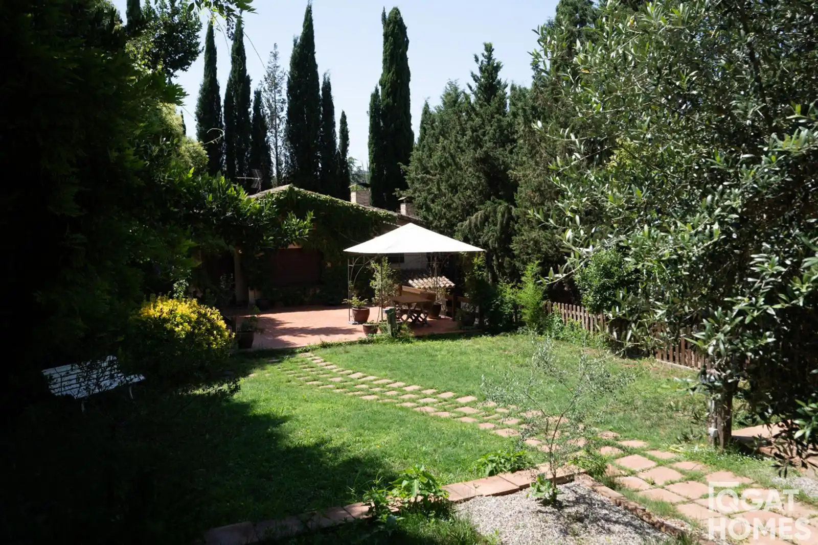 Jardín de Casa o chalet en venta en Sant Cugat del Vallès con Aire acondicionado, Calefacción y Terraza