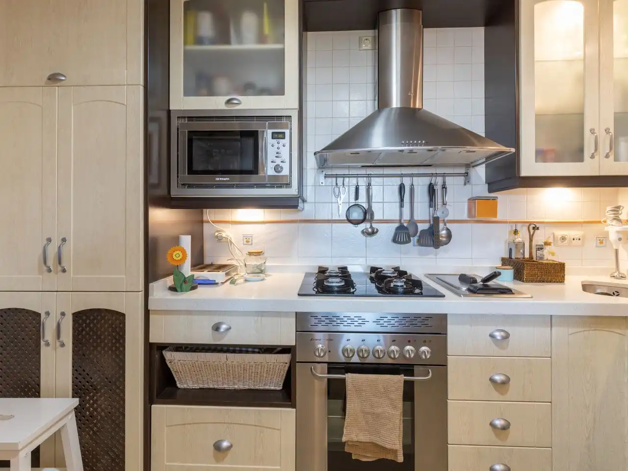 Kitchen of Flat for sale in Barrio de la Vega