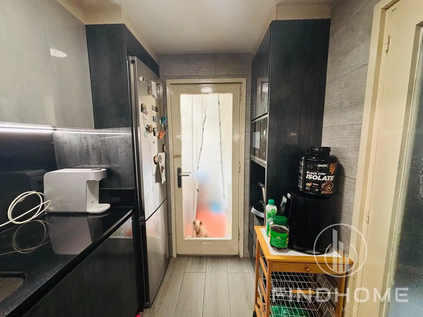 Kitchen of Flat for sale in Olot  with Air Conditioner and Heating