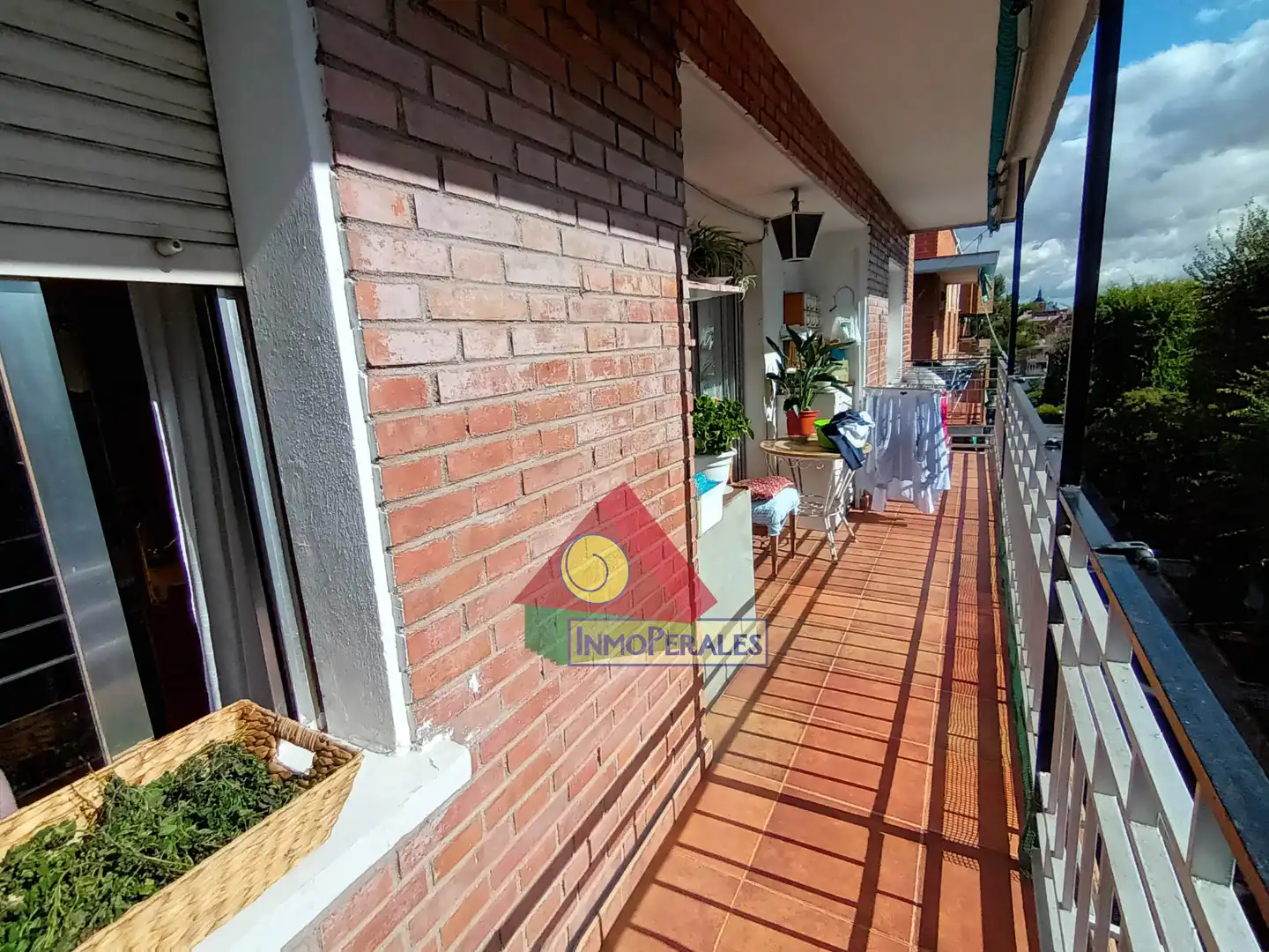 Terrasse von Wohnung zum Verkauf in Madrid mit Heizung, Parkett und Terrasse