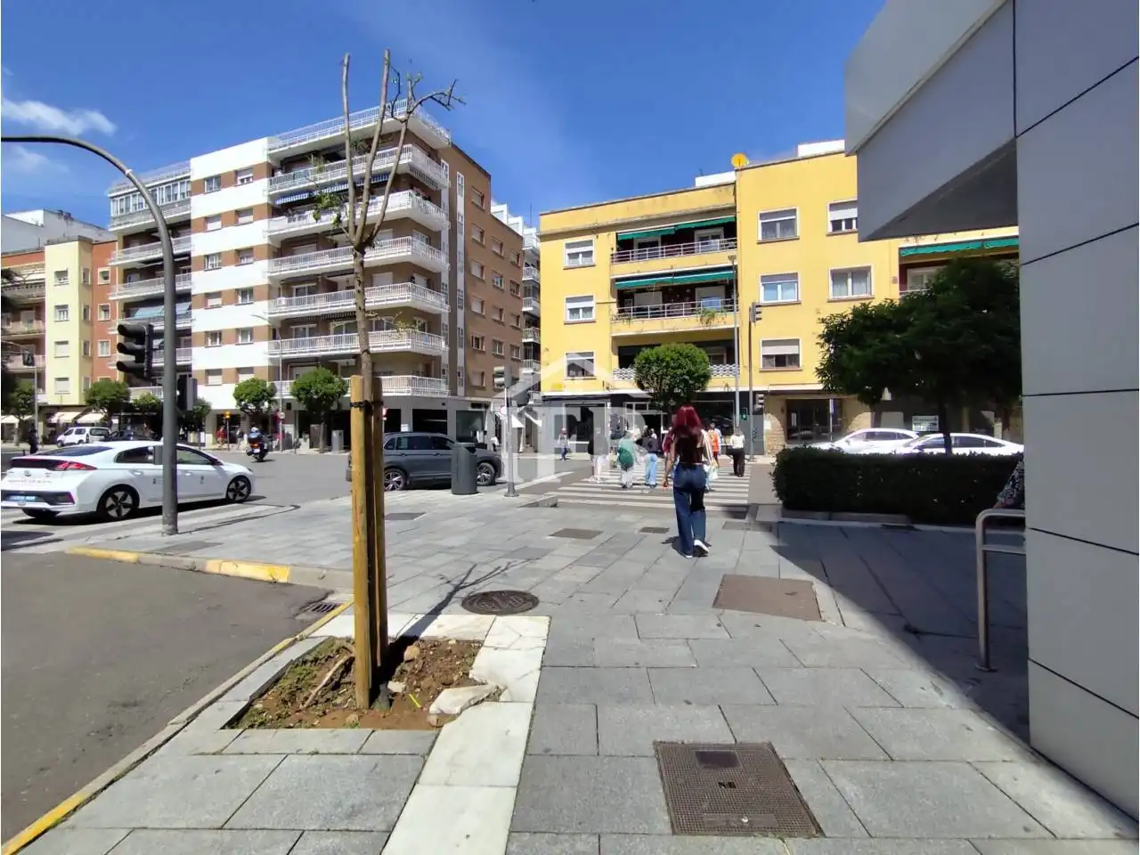 Vista exterior de Local en traspaso en Badajoz con Aire acondicionado