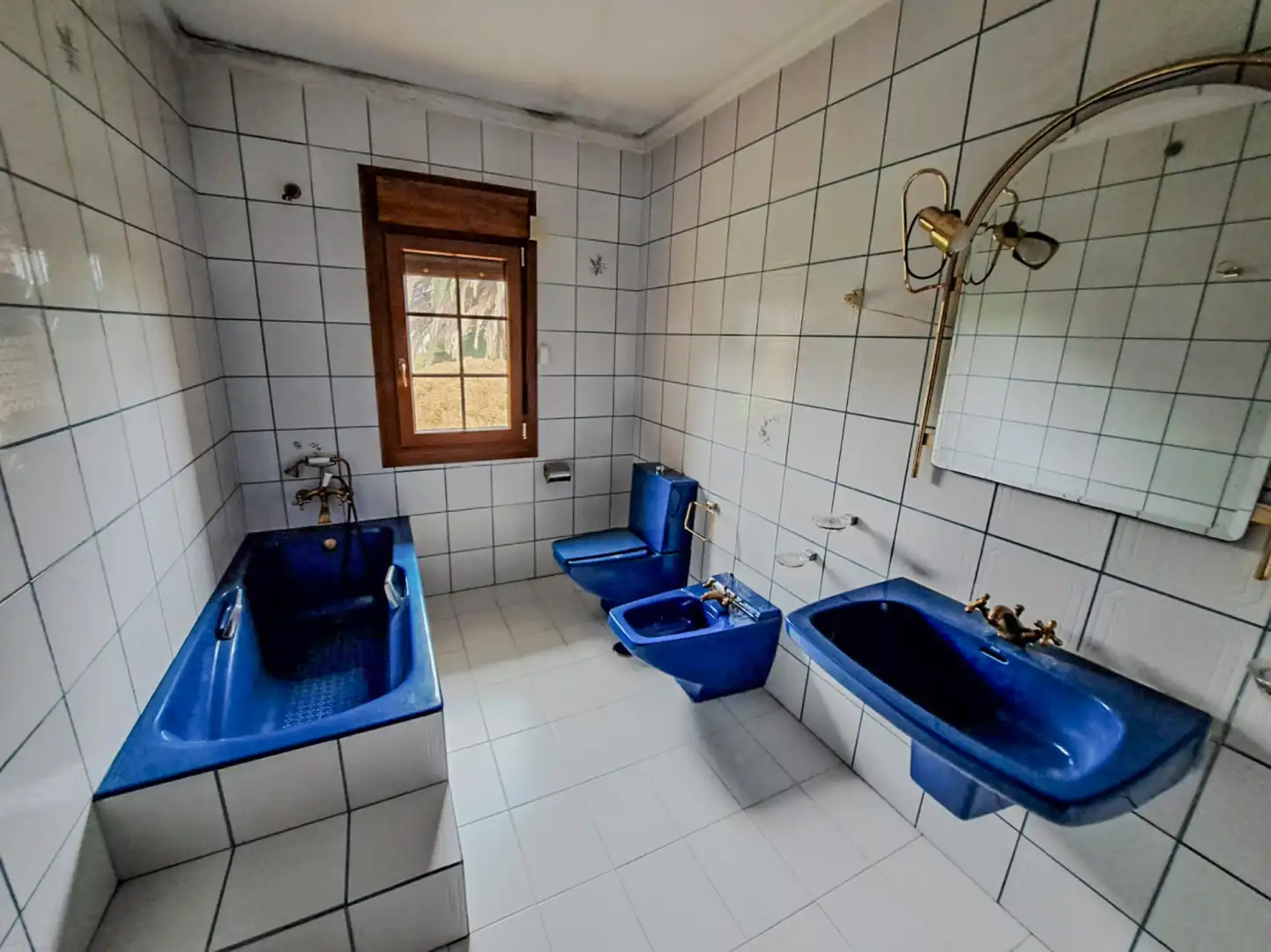 Bathroom of Houses for sale in Castrillón  with Heating, Private garden and Parquet flooring